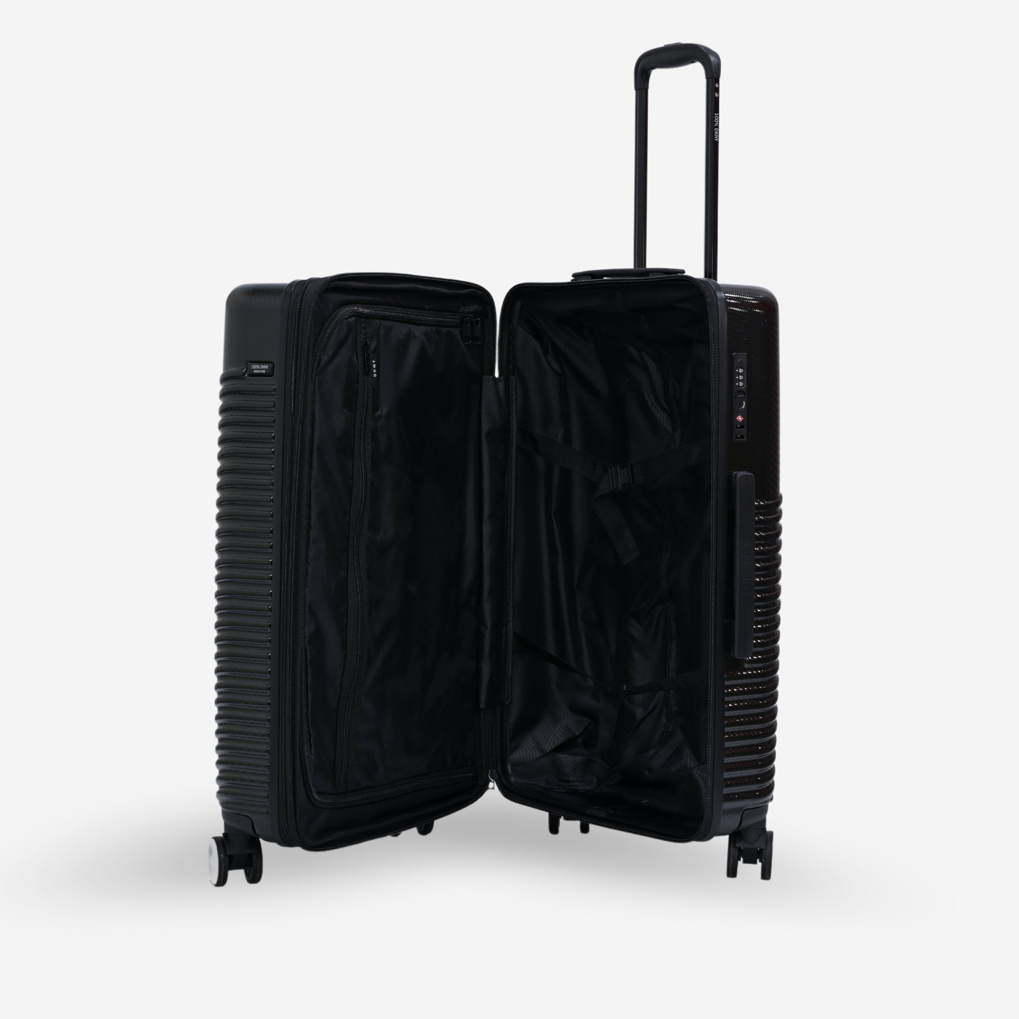 DKNY Black Medium Luggage_DH418CT4_BLK_04