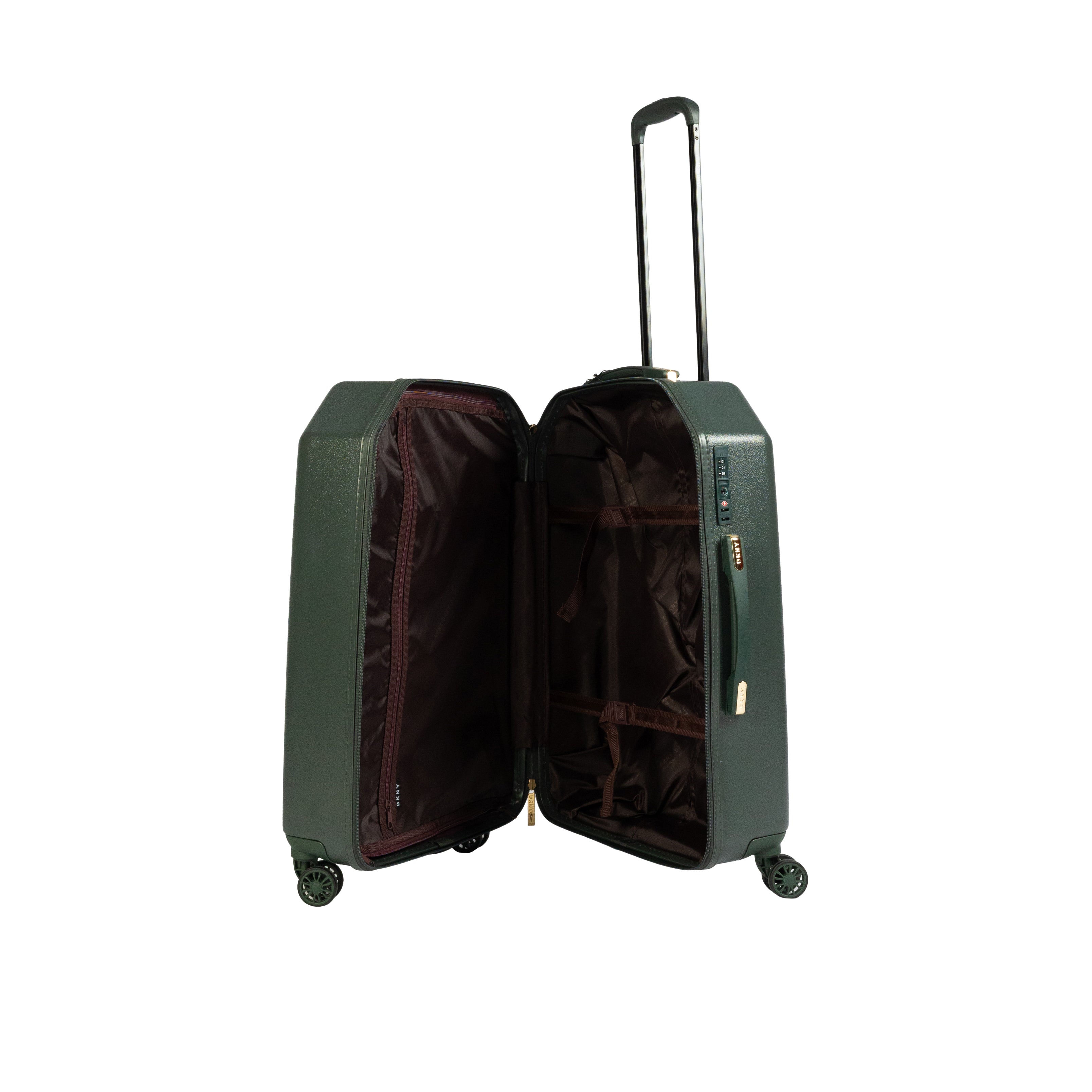 DKNY Green Medium Luggage - BEVAVA