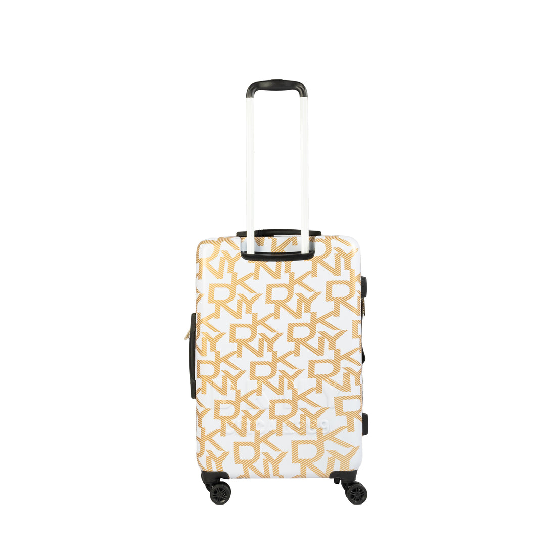 DKNY White Medium Luggage - BEVAVA