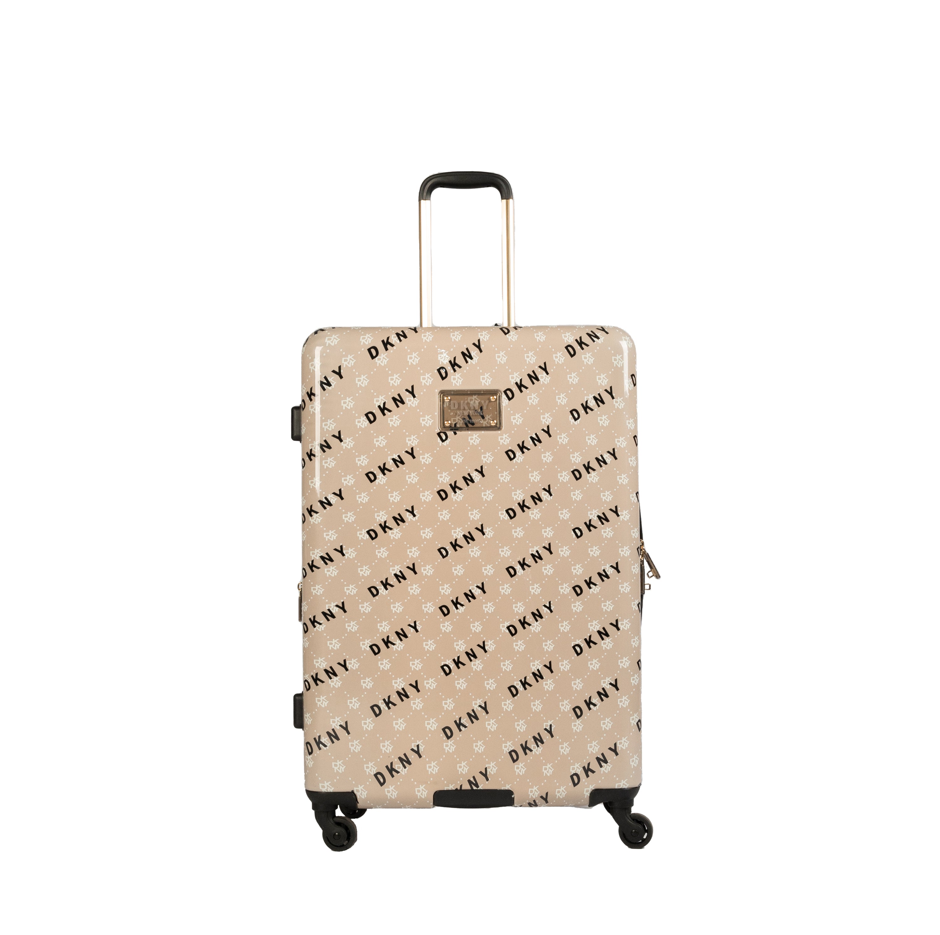 DKNY Beige Large Luggage - BEVAVA
