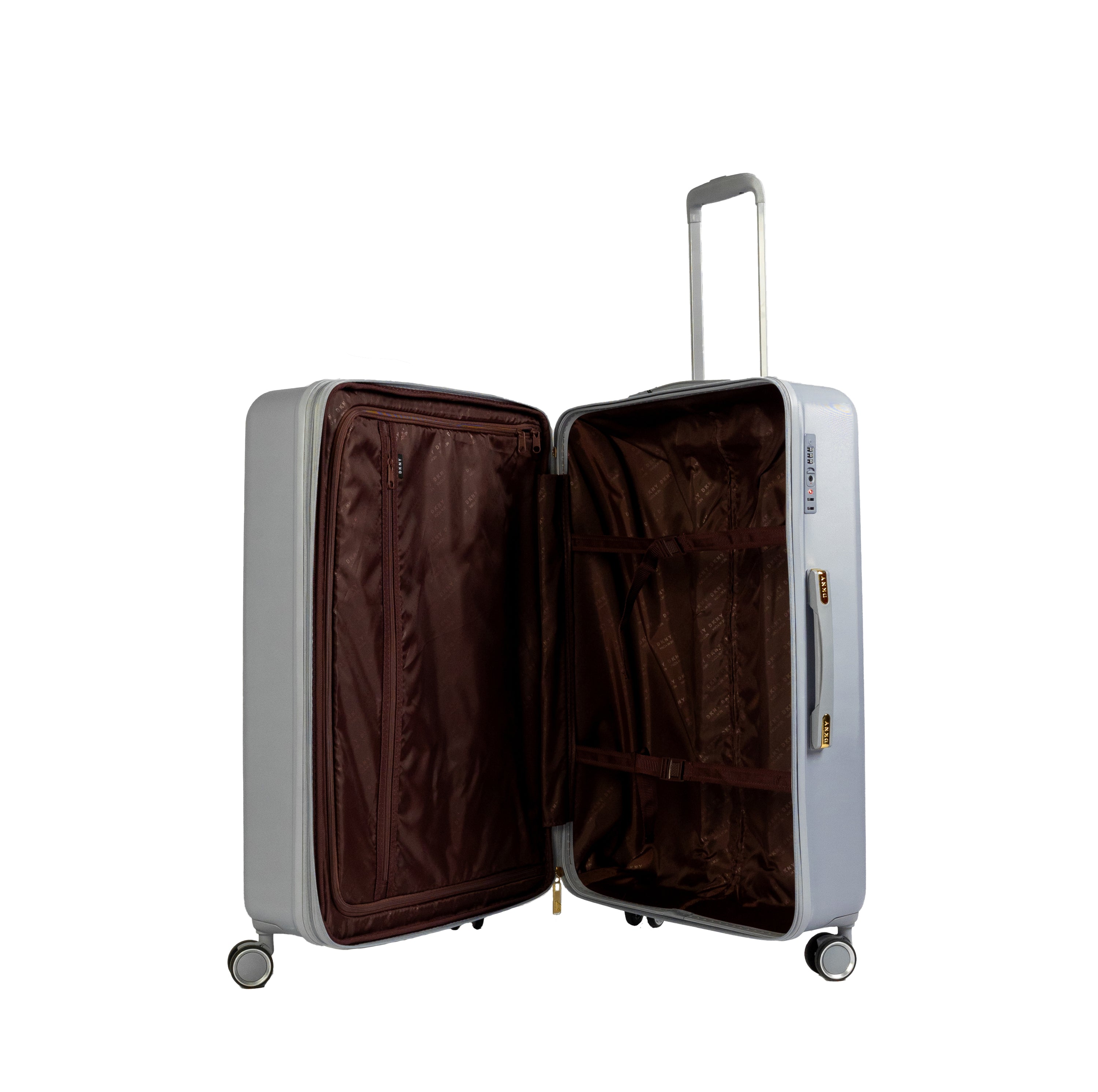 DKNY Grey Large Luggage - BEVAVA