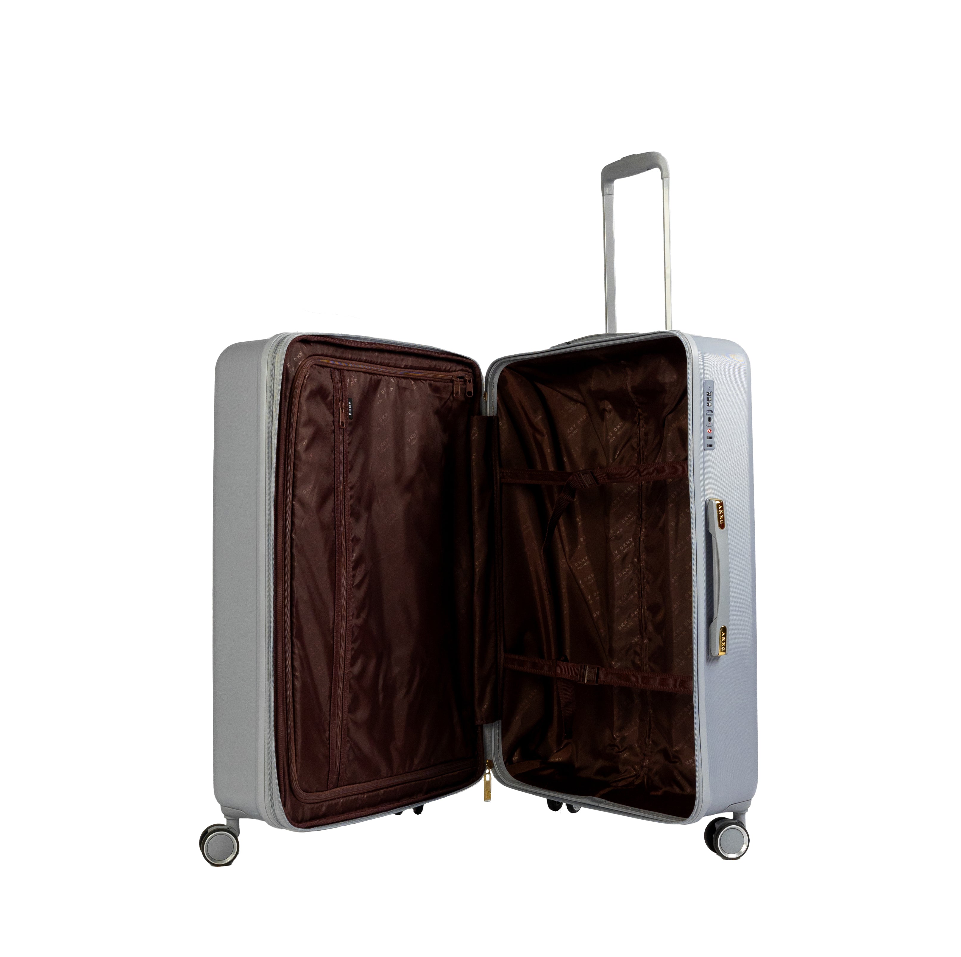 DKNY Grey Large Luggage - BEVAVA