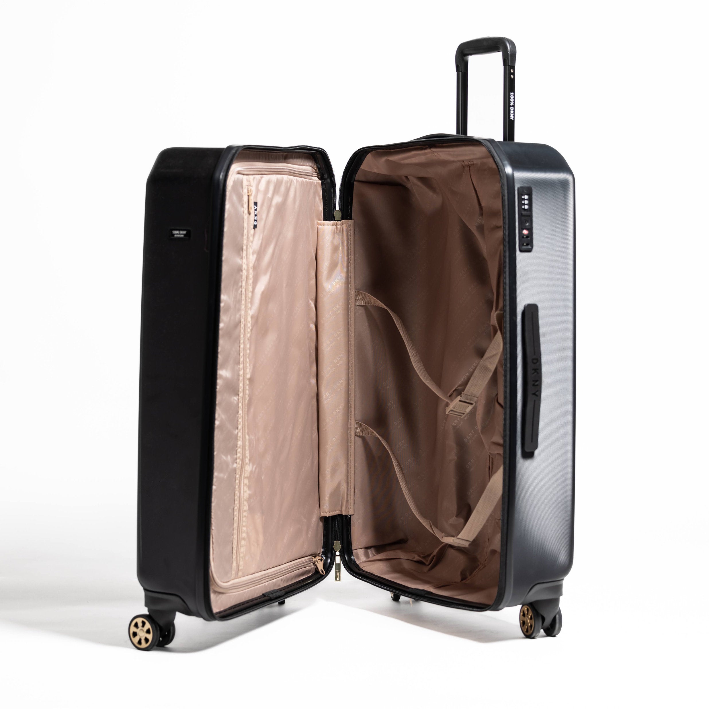 DKNY Black Large Luggage_DH818CC4_BLK_02