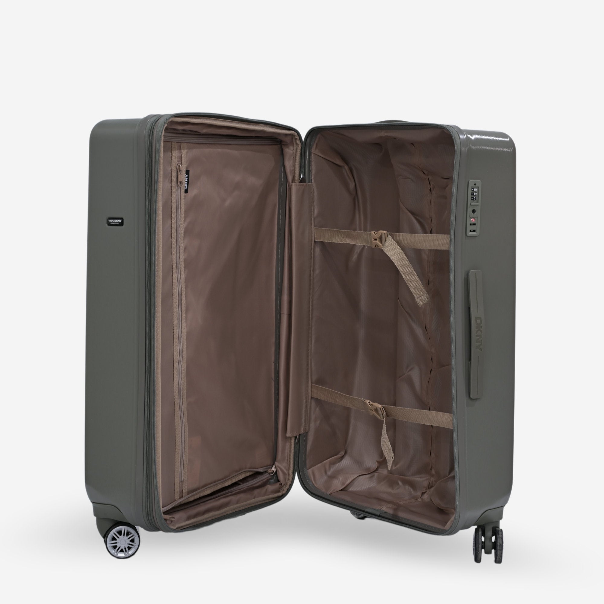 DKNY Olive Large Luggage_DH818IL4_OLV_04