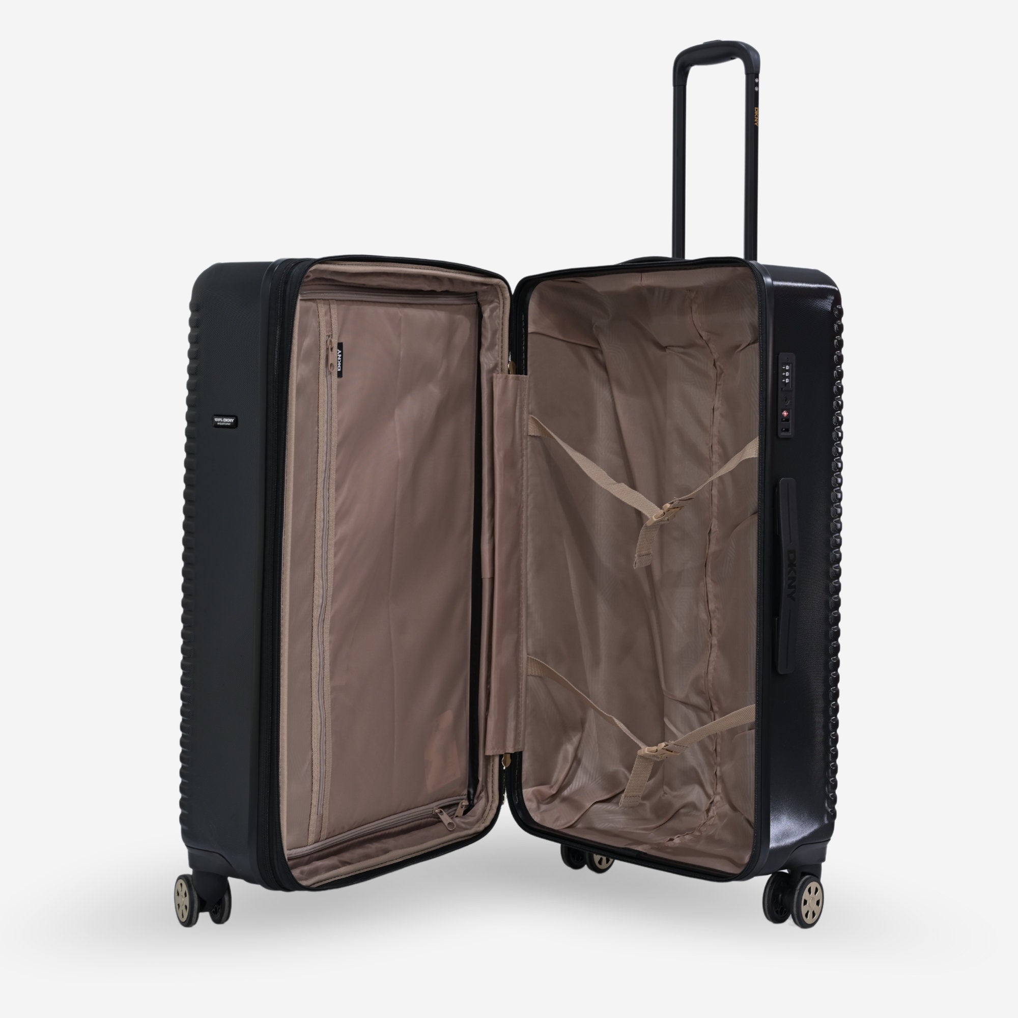 DKNY Black Large Luggage_DH818MT4_BLK_04