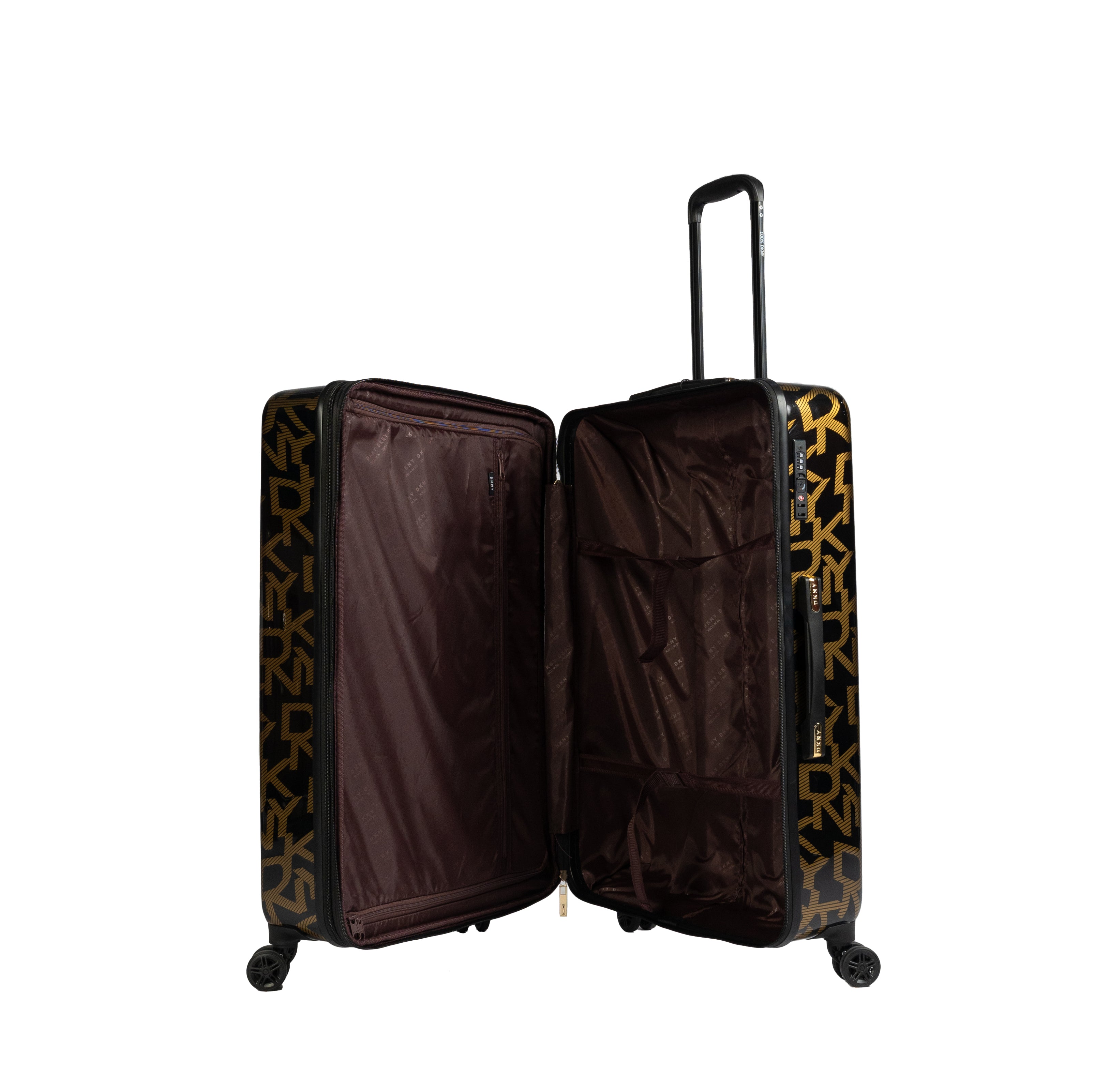 DKNY Black Large Luggage - BEVAVA