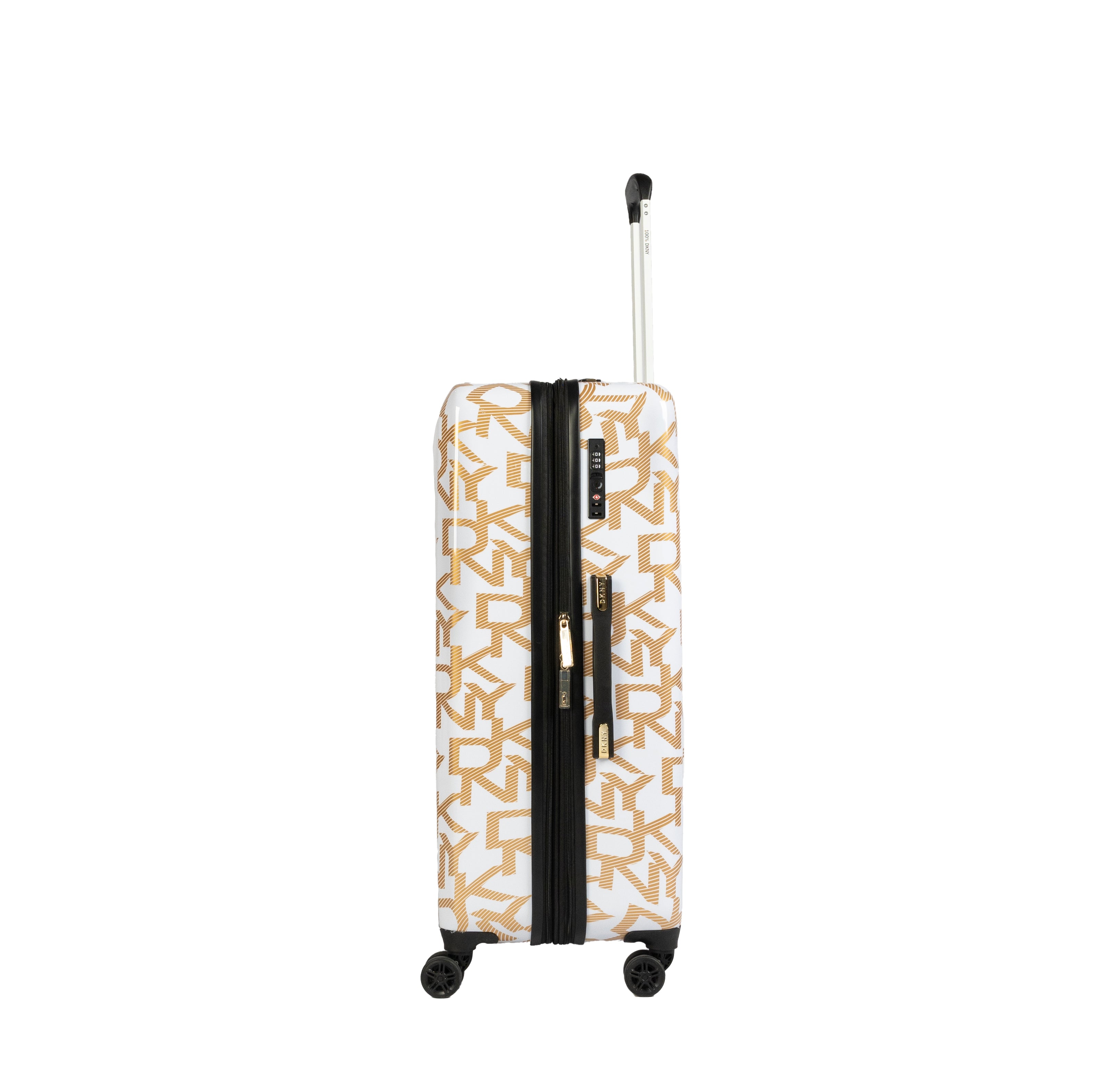 DKNY White Large Luggage - BEVAVA