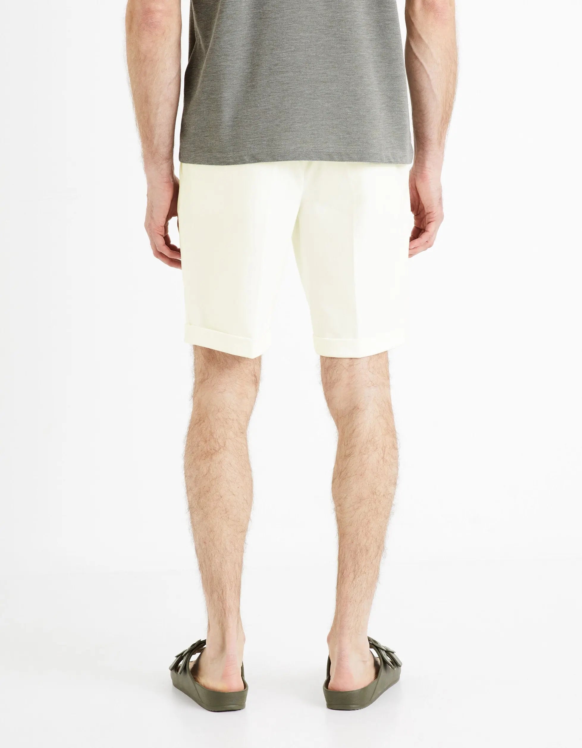 Knit Bermuda - Beige_04