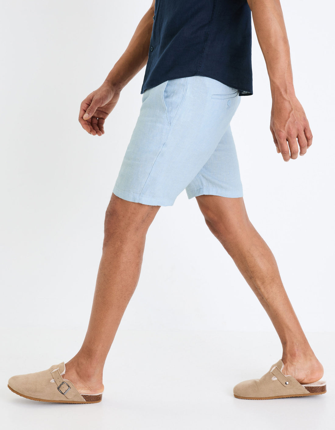 100% Linen Bermuda Shorts_DOLINUSBM_LIGHT BLUE_04