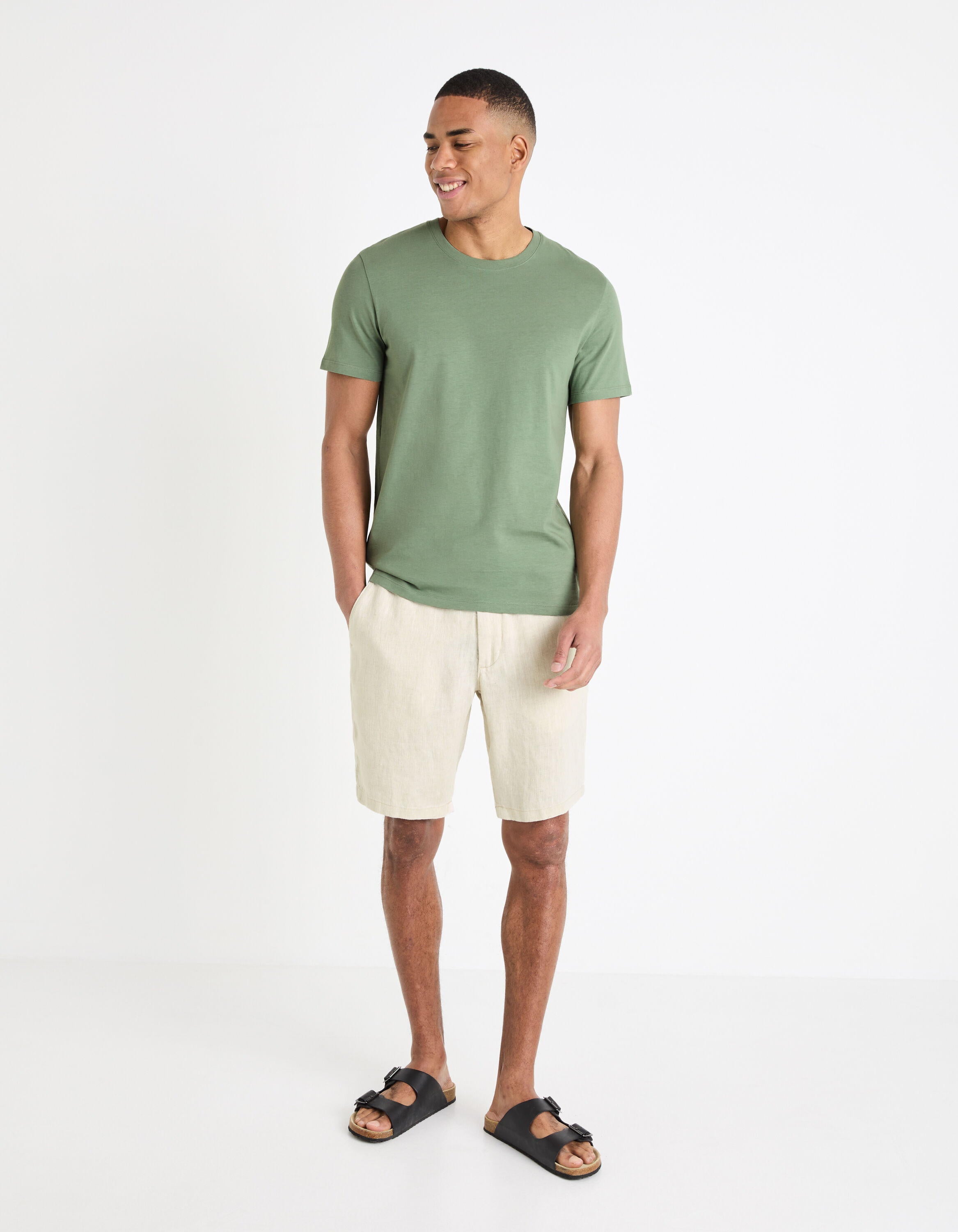100% Linen Bermuda Shorts_DOLINUSBM_NATURAL_03