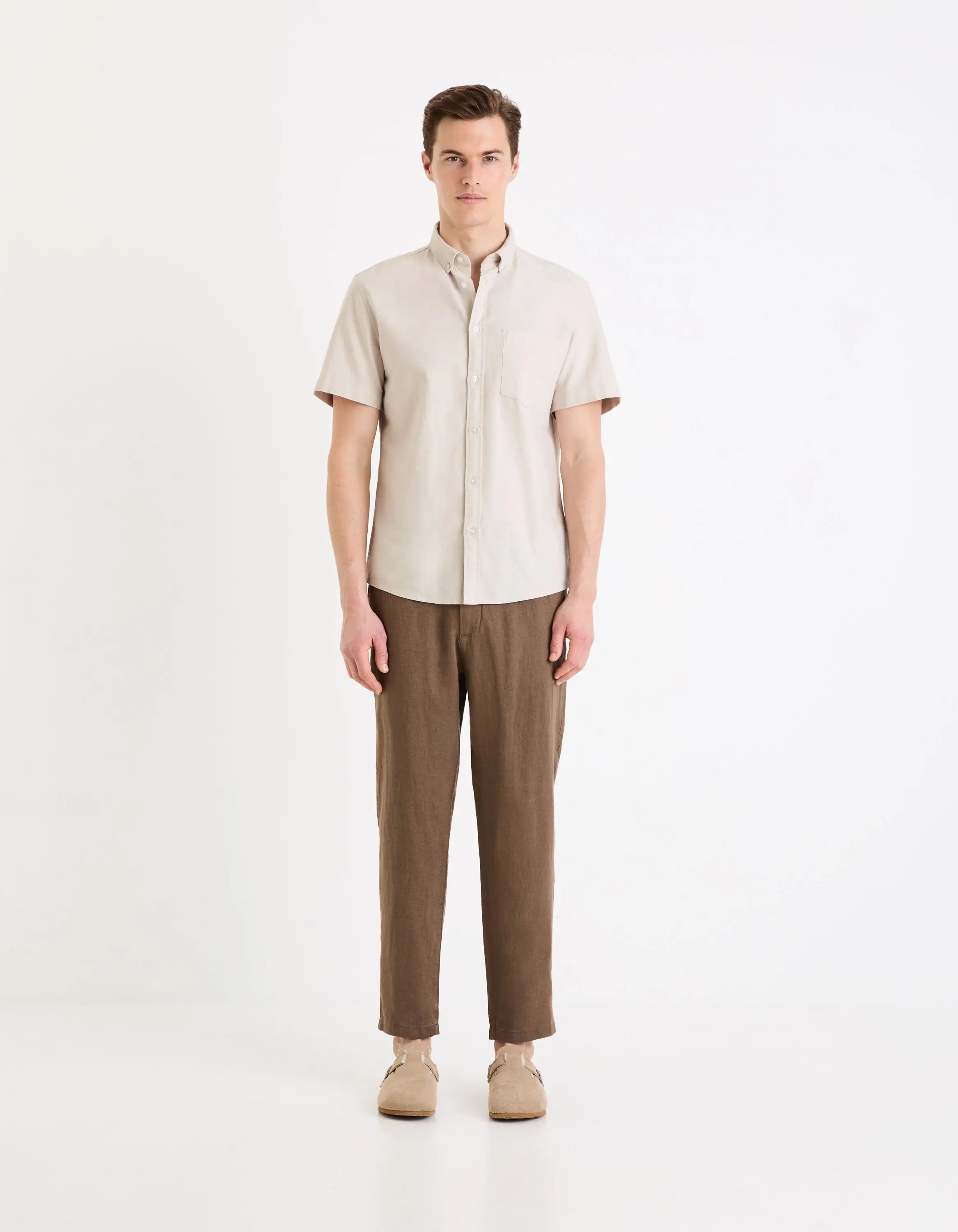 24H Pants 100% Linen_DOLINUS_BROWN_03