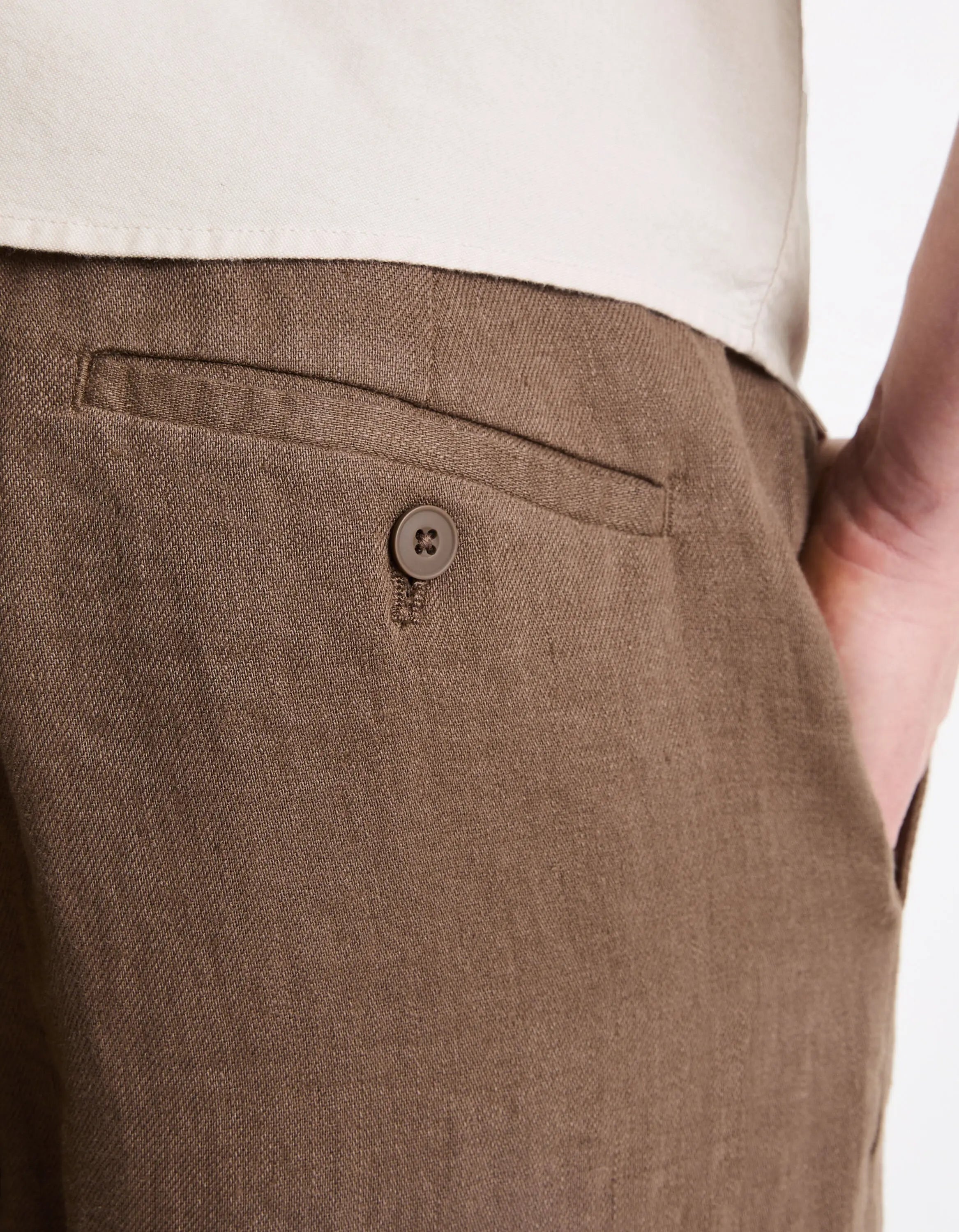 24H Pants 100% Linen_DOLINUS_BROWN_06