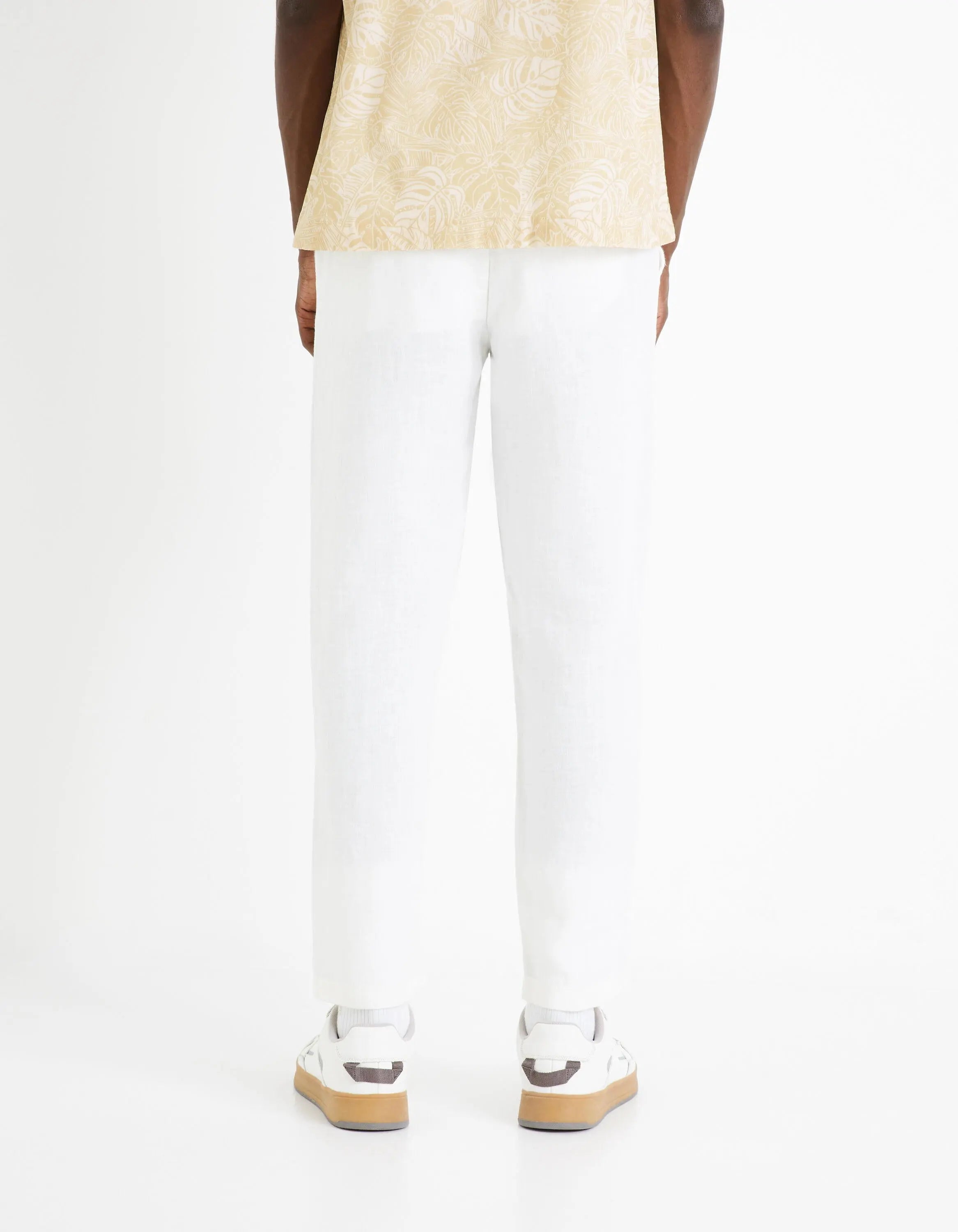 24H Pants 100% Linen_DOLINUS_WHITE_04