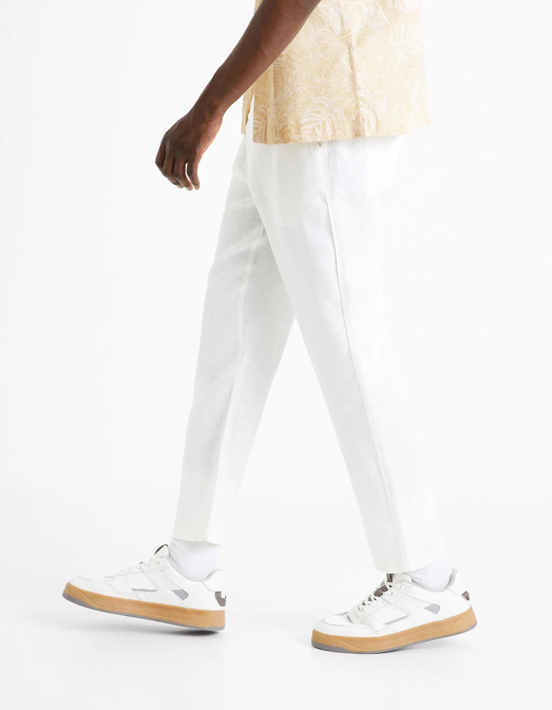 24H Pants 100% Linen_DOLINUS_WHITE_05