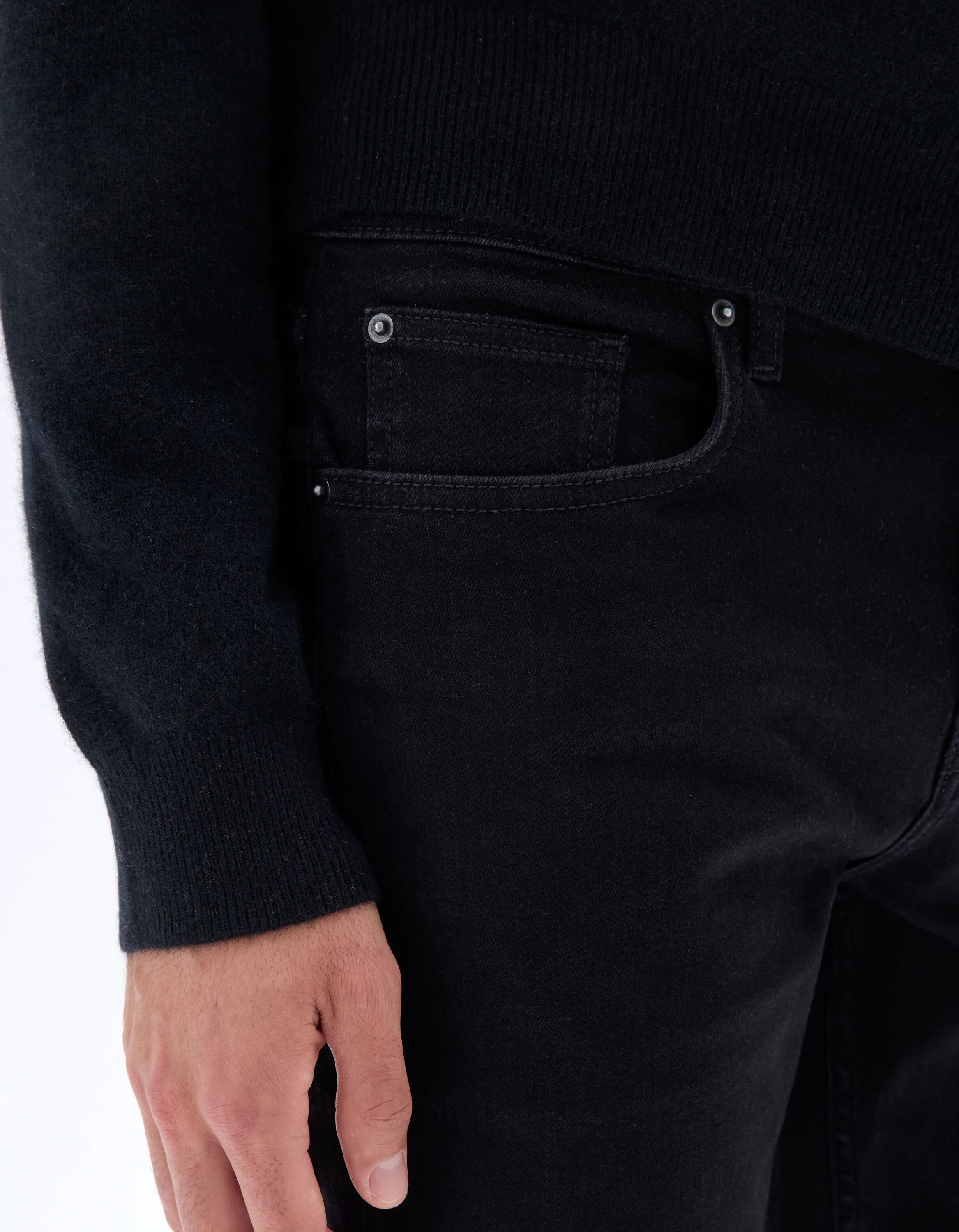 Celio_Black Black_C.25 Slim Stretch Powerflex Jeans_DOW_BLACK BLACK_04