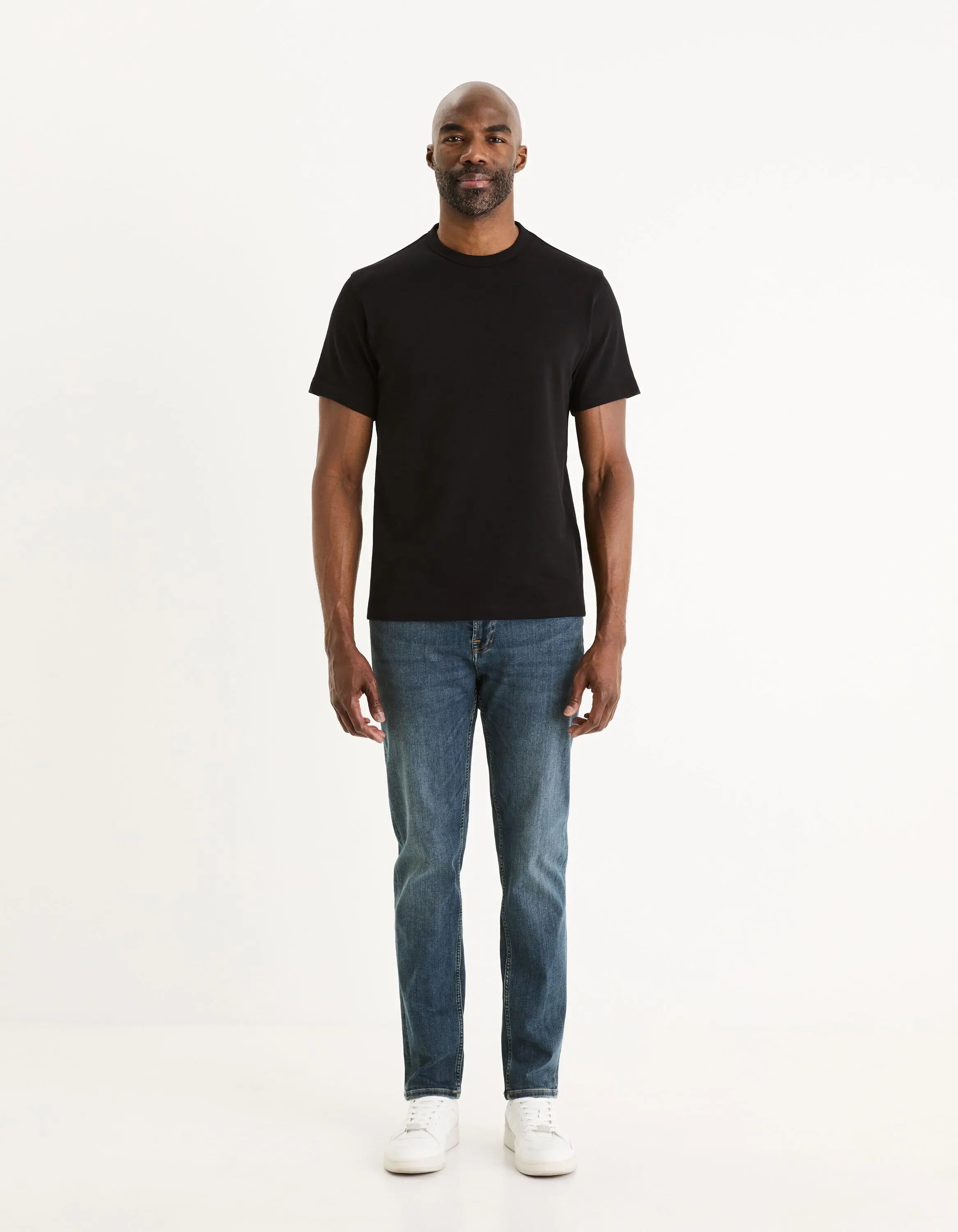 C25 Slim Stretch Jeans_DOW_BLUE STONE_03