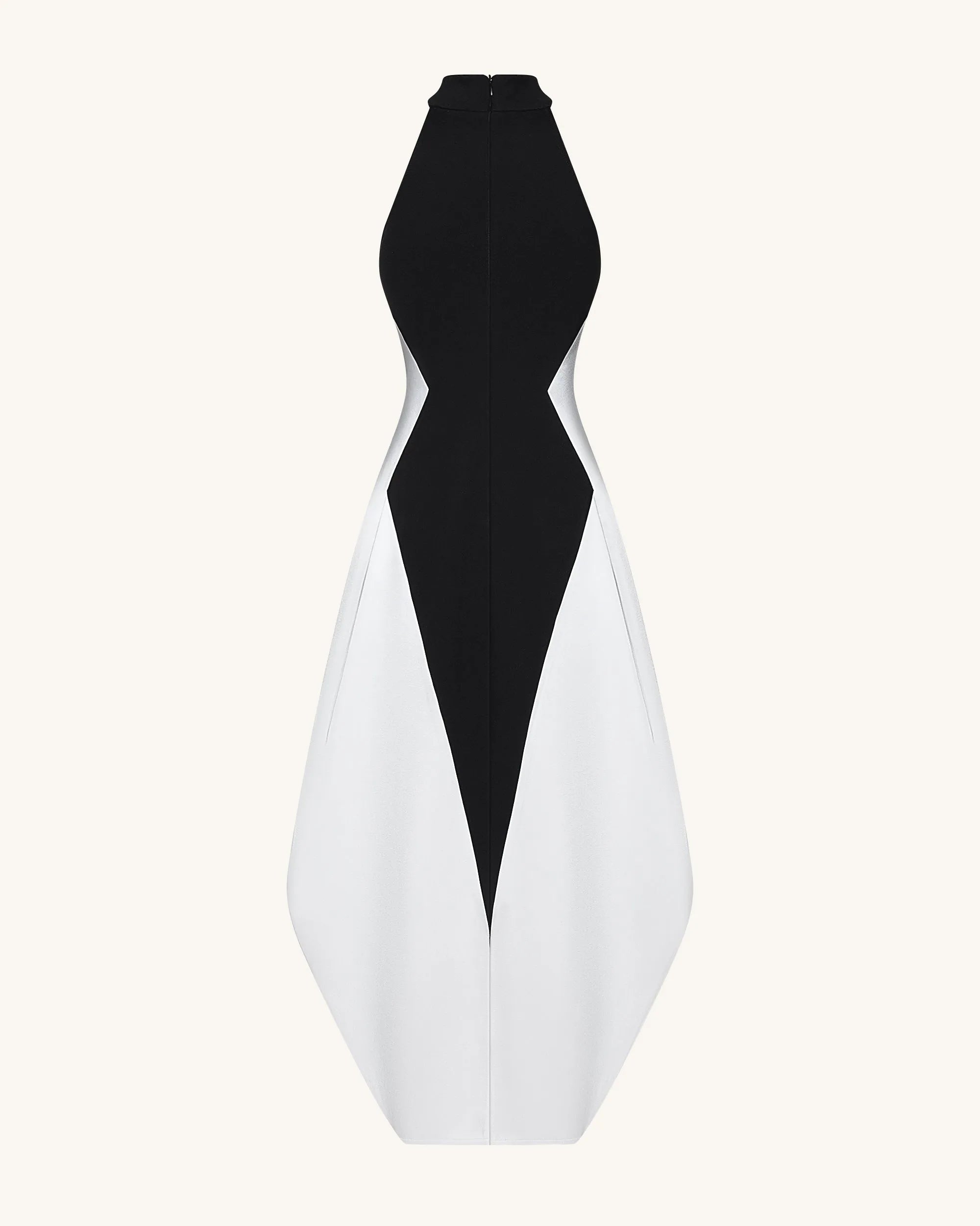 JW PEI_Black_Monochrome Paneled Maxi Dress Ð Black_DS1554-1_Black_04