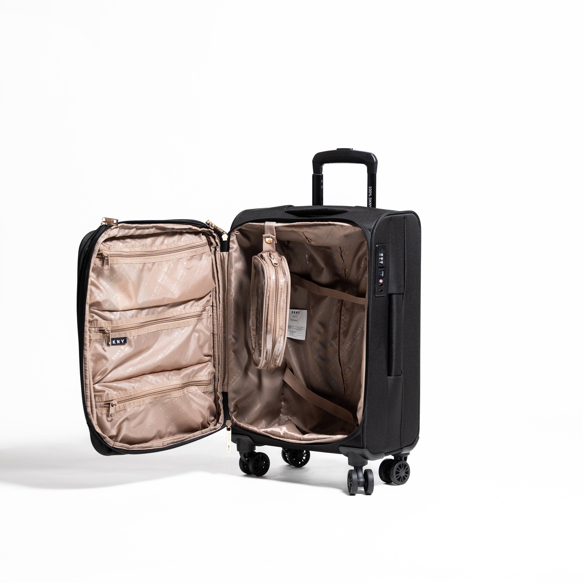 DKNY Black Cabin Luggage_DT118IM4_BLK_02