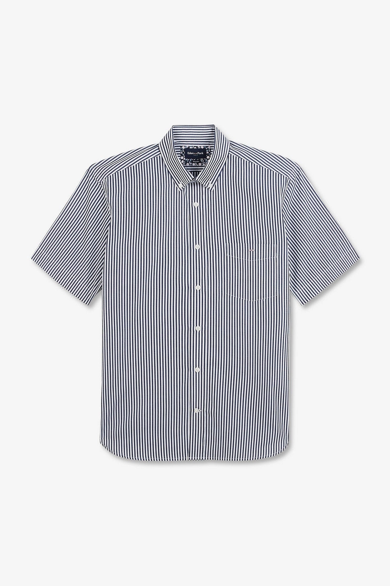 Dark Blue Striped Blouse_E24CHECC0005_BLF4_02