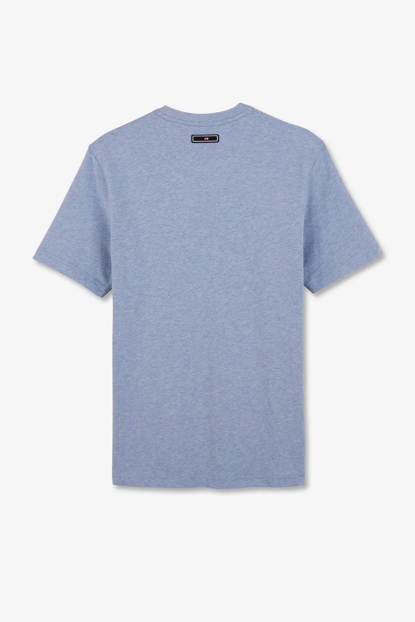 Light Blue T-Shirt With Double Eden Park Lettering_E24MAITC0039_BLC21_05