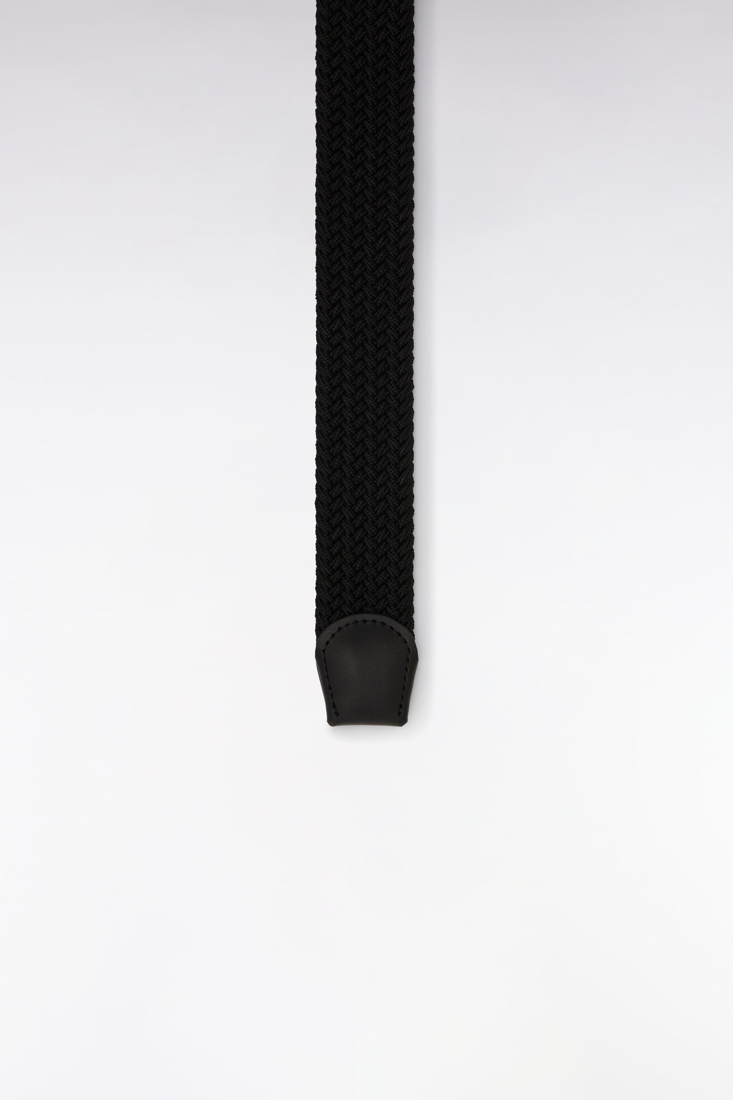 Eden Park_Black Plain Rubber Elastic Belt_E25ACTCE0001_NO_03