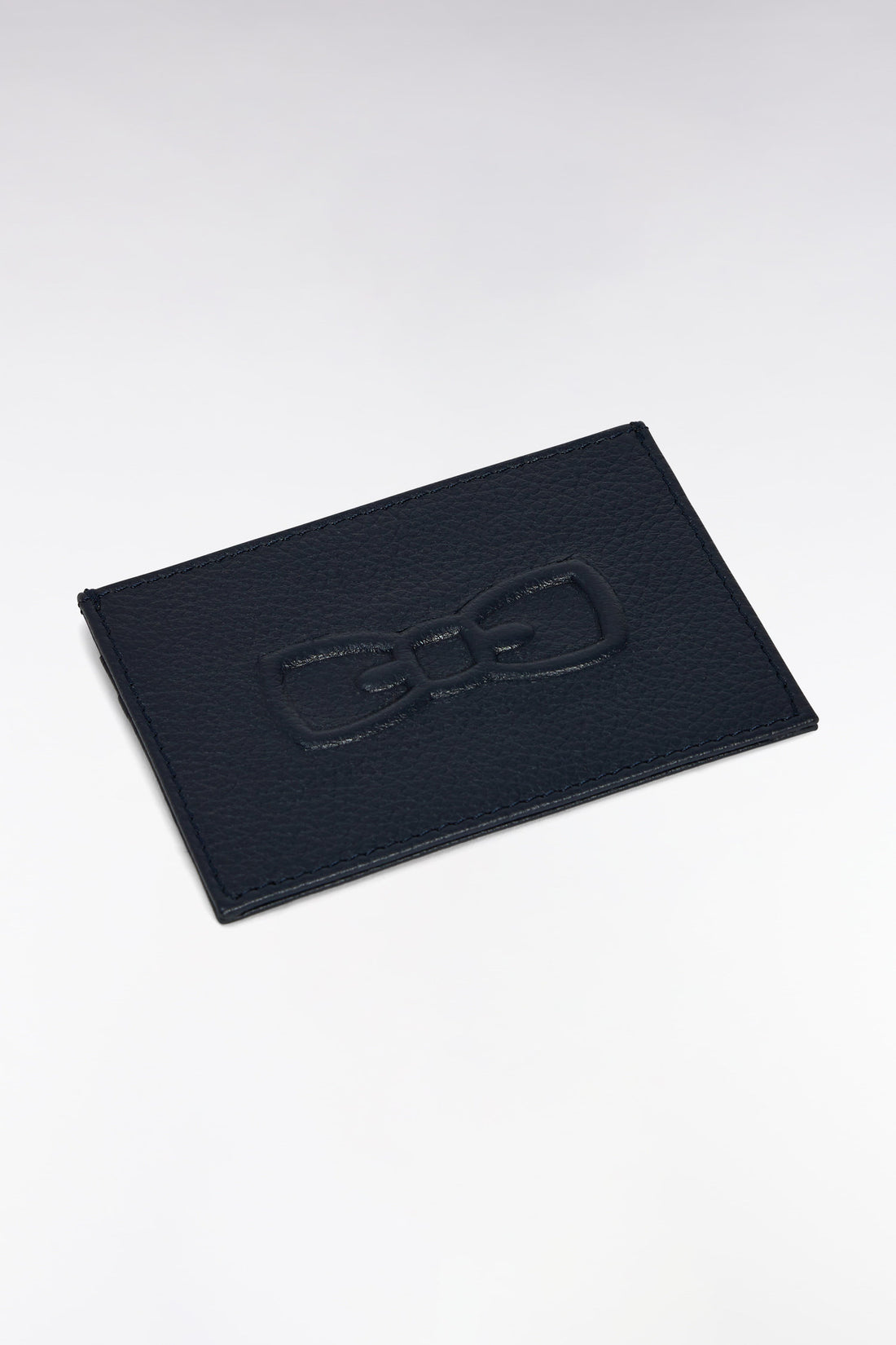 Eden Park_Navy Grained Leather Card Holder_E25BAGPV0001_BLF_02