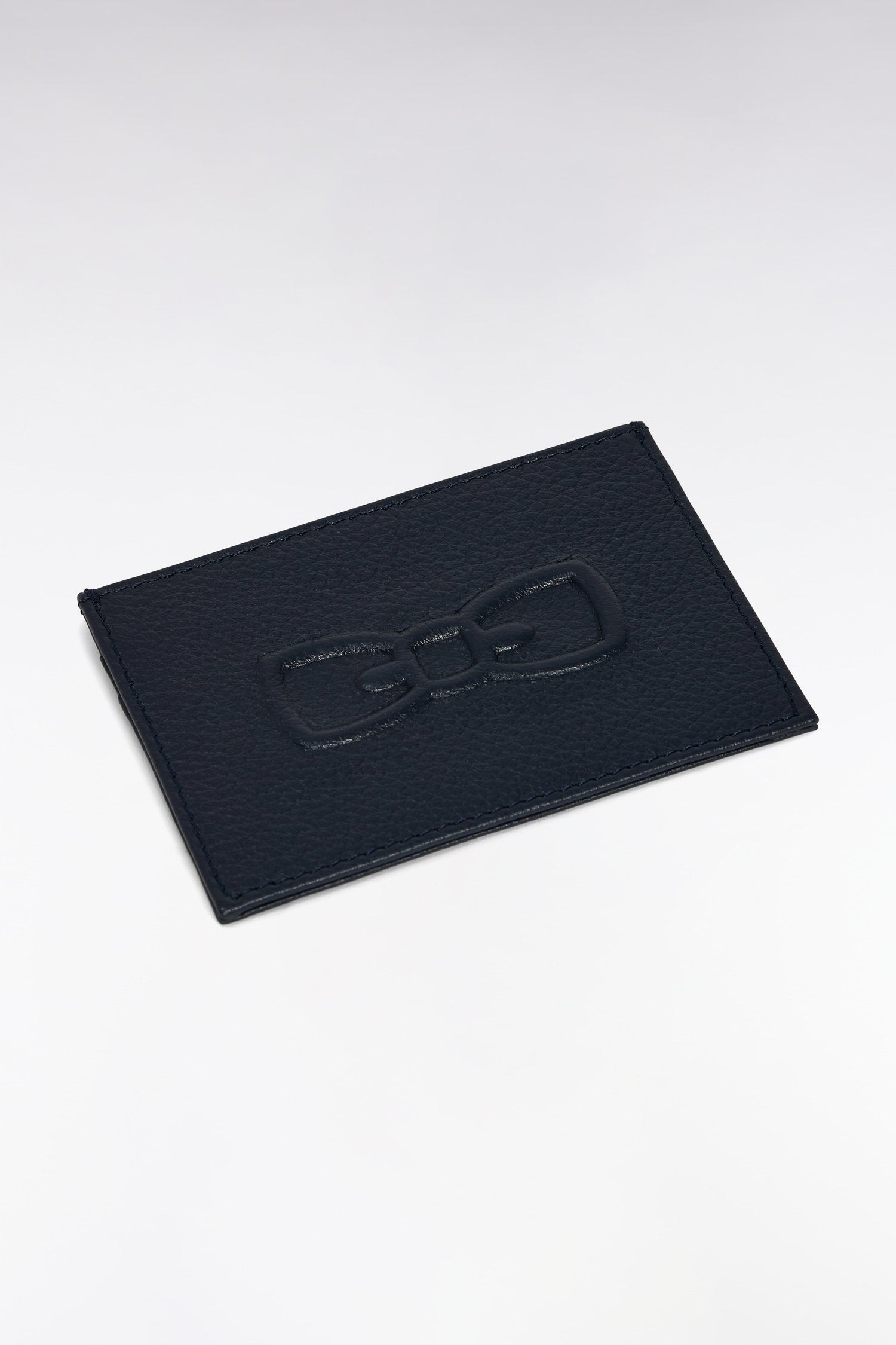 Eden Park_Navy Grained Leather Card Holder_E25BAGPV0001_BLF_02