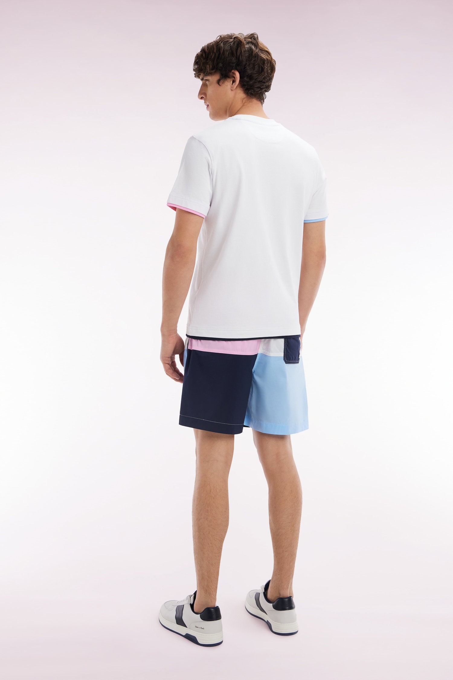 Eden Park_Barbarian Striped Swimsuit_E25BAIMB0021_ROM_04