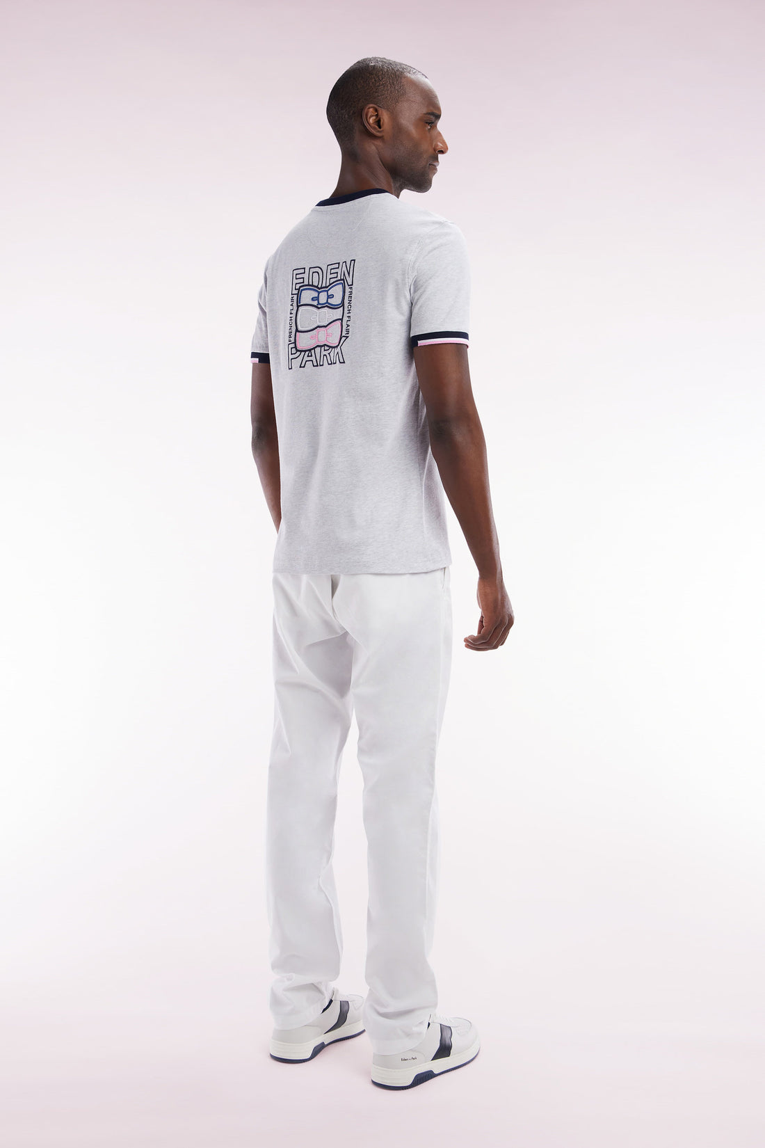 Eden Park_White Straight-Cut Stretch Cotton Pleat-Free Chinos_E25BAS0C0001_BC_02