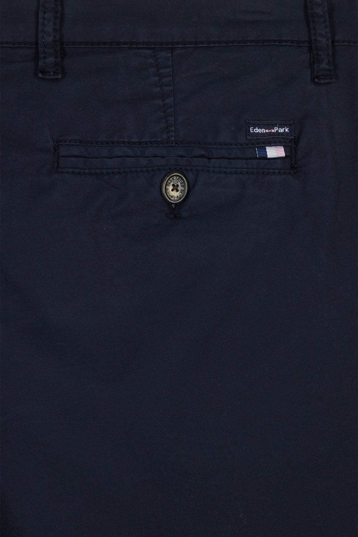 Eden Park_Navy Straight-Cut Stretch Cotton Pleat-Free Chinos_E25BAS0C0001_BLF_05