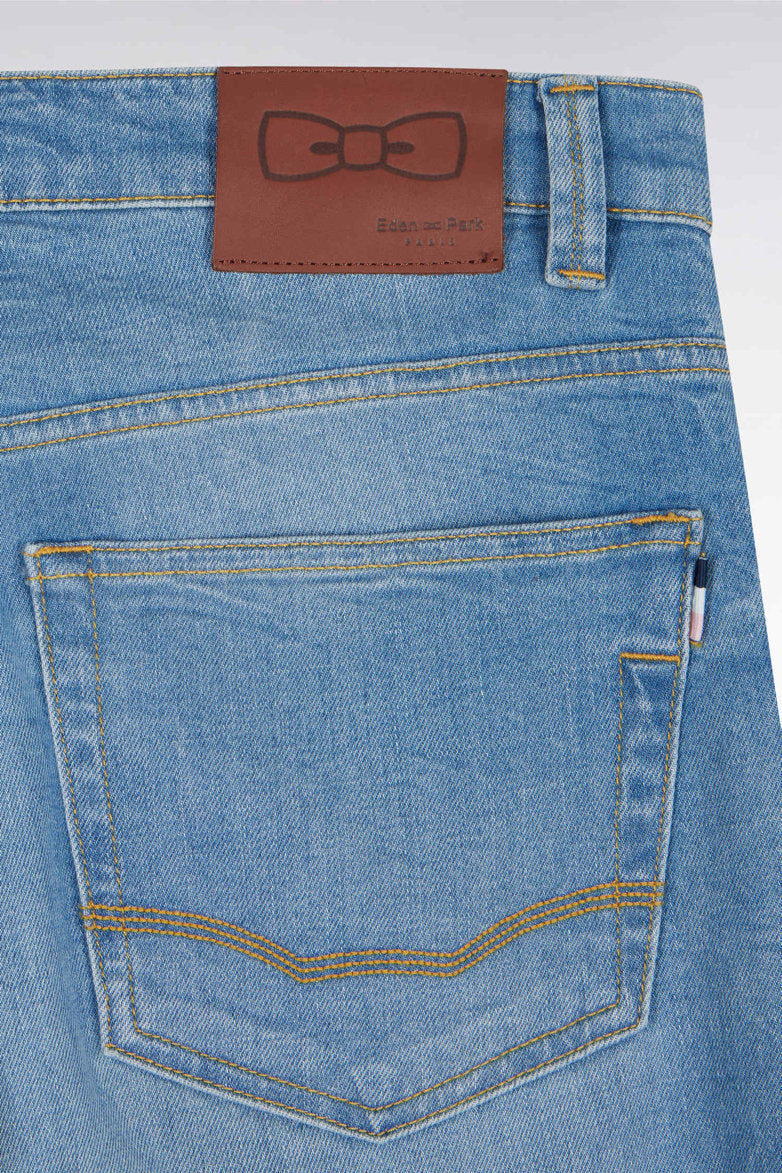 Eden Park_Straight-Fit Medium-Wash Stretch Denim 5-Pocket Jeans_E25BAS5P0003_BLM27_05