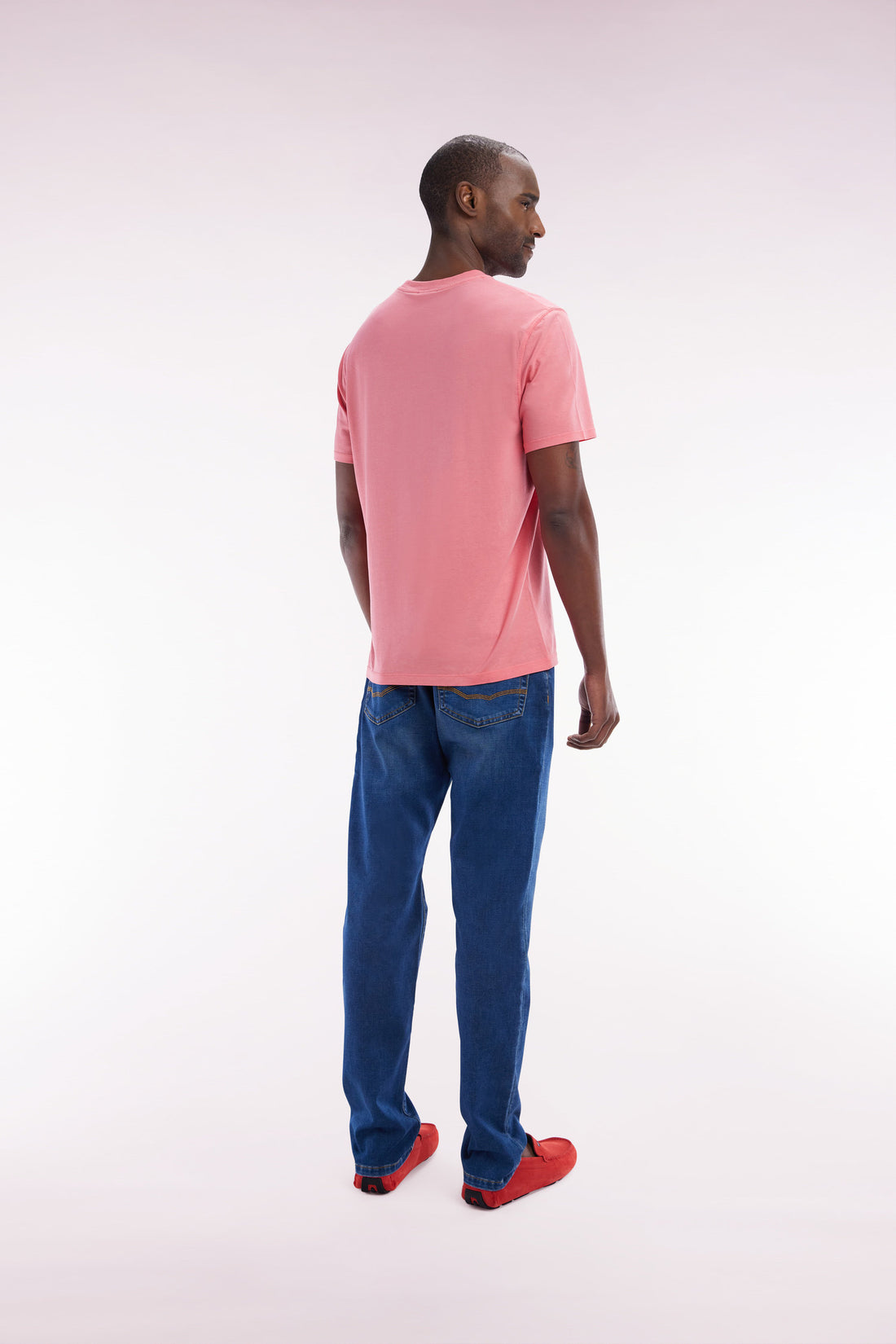 Eden Park_Straight-Cut Raw Blue Stretch Denim 5-Pocket Jeans_E25BAS5P0011_BLF26_02