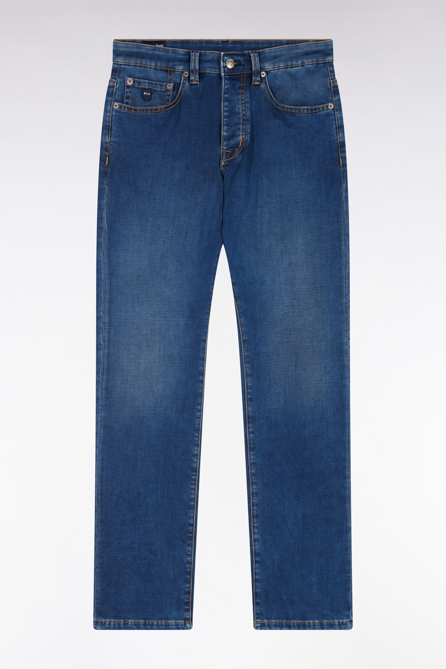 Eden Park_Straight-Cut Raw Blue Stretch Denim 5-Pocket Jeans_E25BAS5P0011_BLF26_04