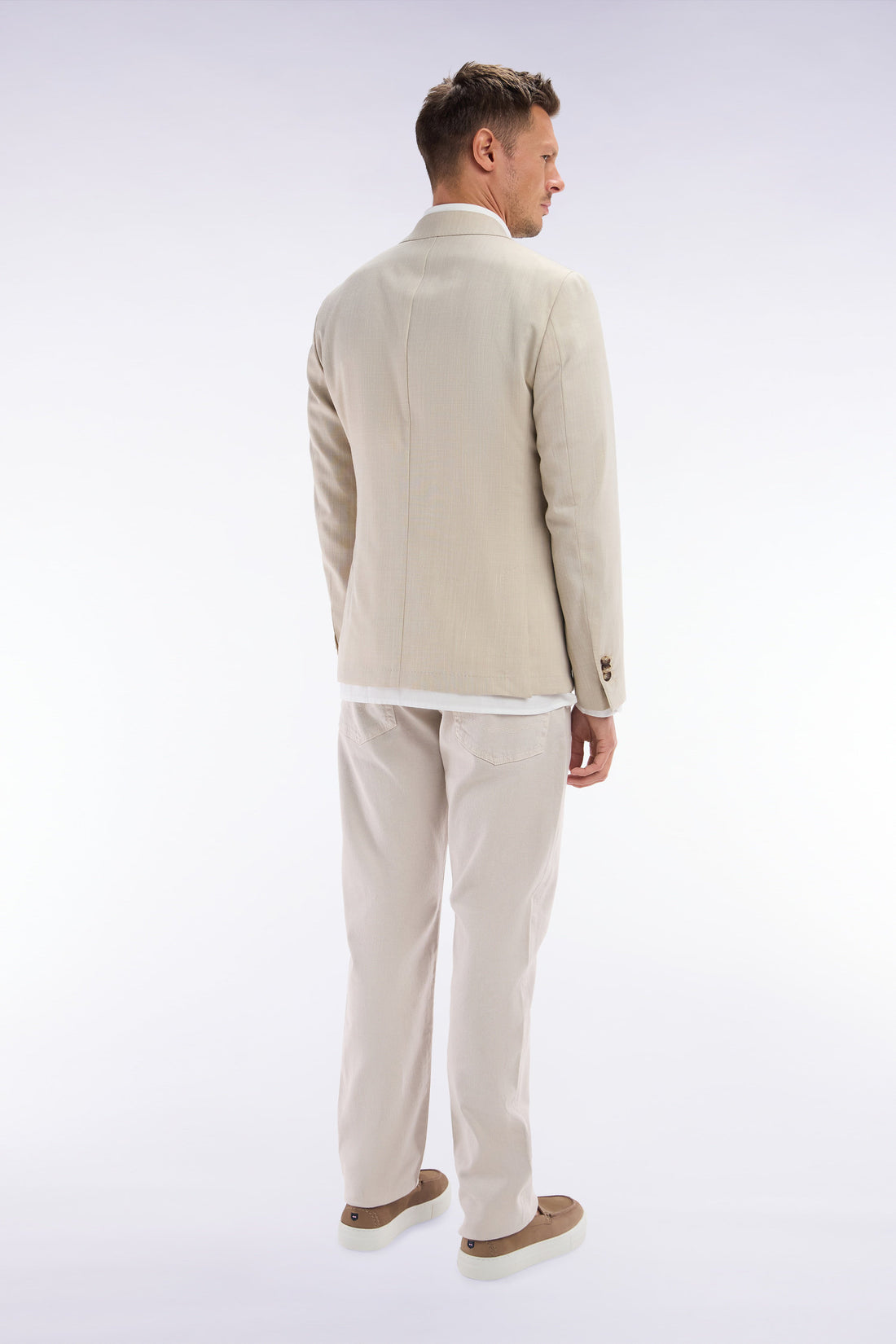 Eden Park_Straight-Cut Beige Stretch Denim 5-Pocket Jeans_E25BAS5P0019_BEC2_02