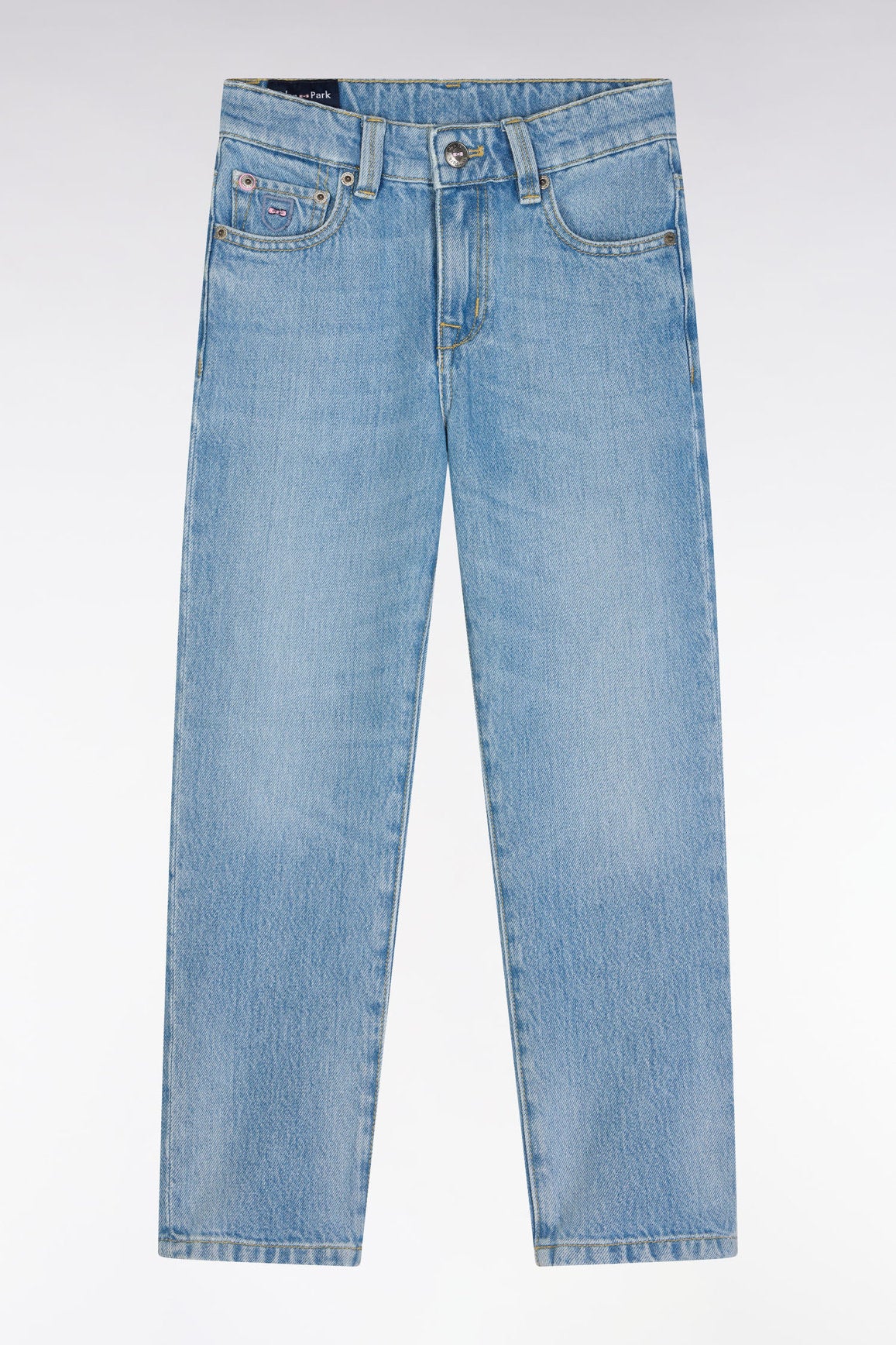 Eden Park_5-Pocket Jeans in Light Denim Straight Fit_E25BAS5P0036_BLM_01