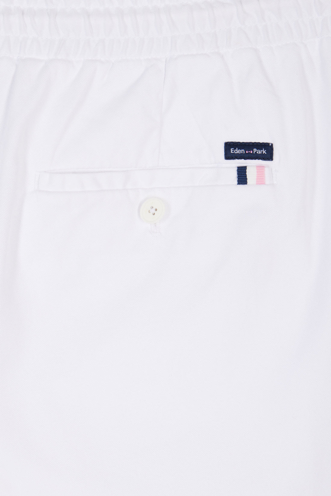 Eden Park_Elastic Chinos in White Stretch Cotton - Lyocell Blend_E25BASPA0024_ECC_02