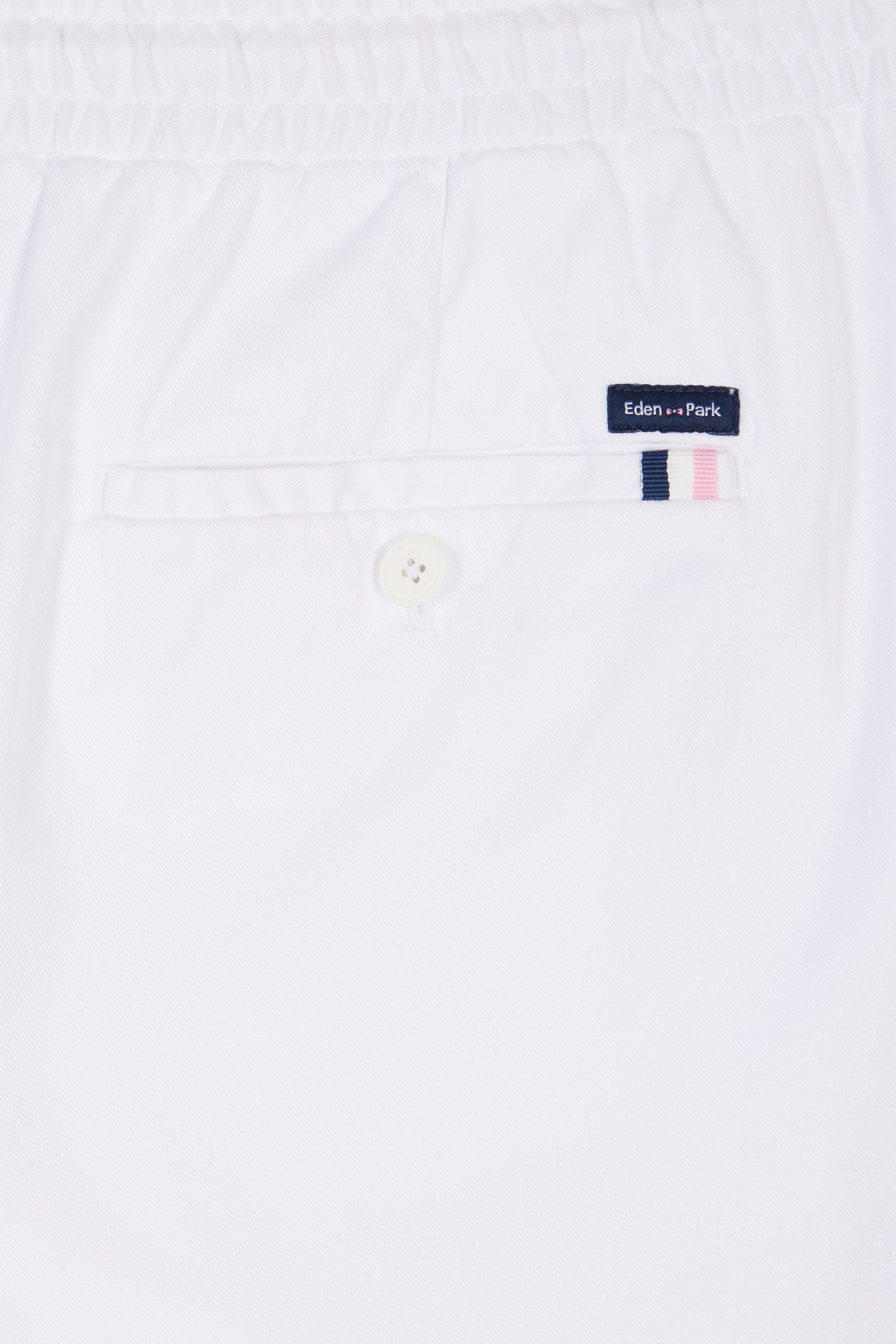 Eden Park_Elastic Chinos in White Stretch Cotton - Lyocell Blend_E25BASPA0024_ECC_02
