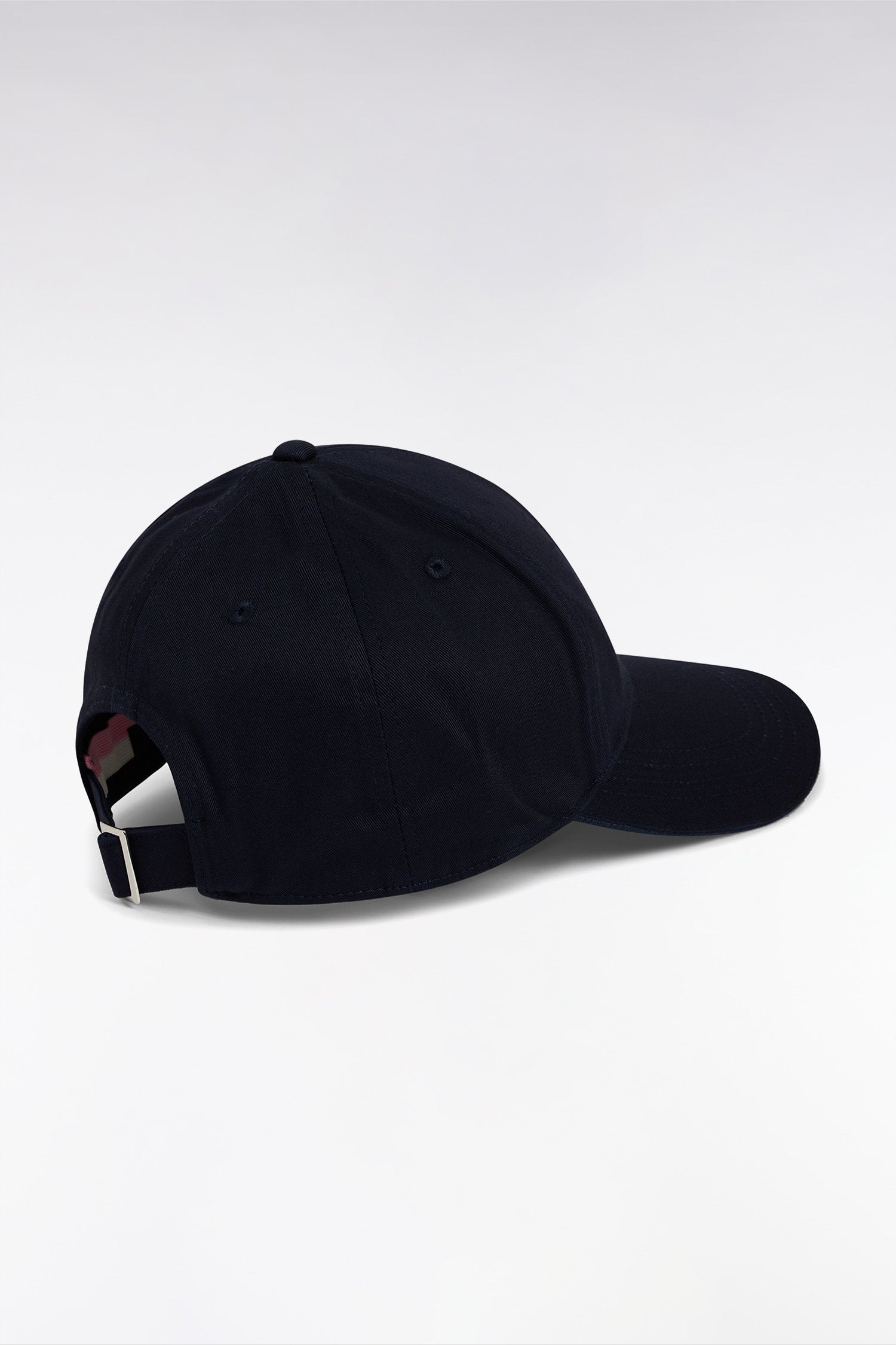Eden Park_Navy Cotton Twill Cap with Piped Visor_E25CHACA0011_BLF_02