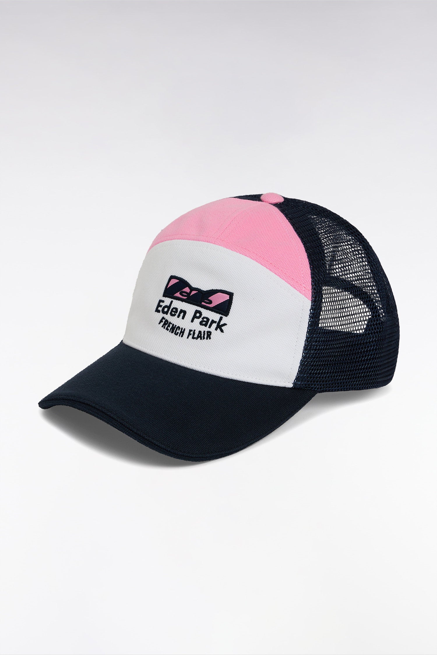 Eden Park_Cotton PiquŽ Cap with Tricolor Mesh_E25CHACA0012_BLF_02