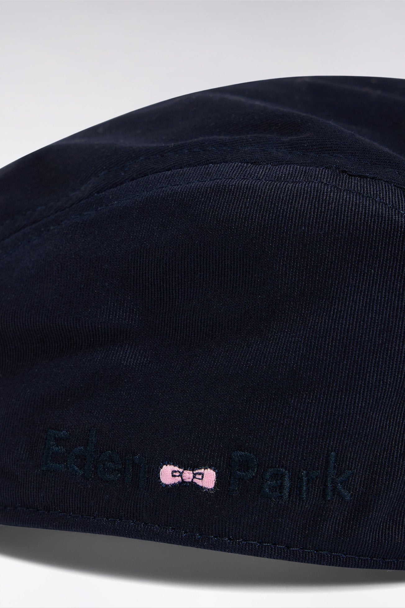 Eden Park_Beret Cap in Navy Cotton Twill_E25CHACA0017_BLF_03
