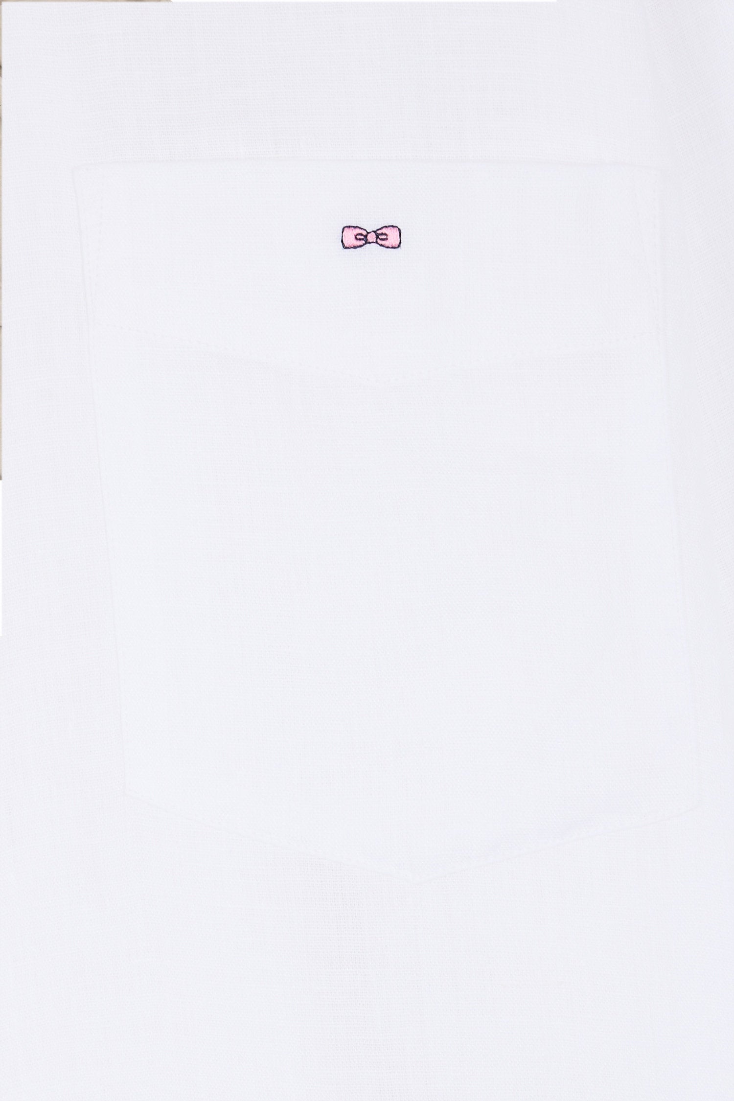 Eden Park_Straight-Fit White Linen Shirt_E25CHECL0005_BC_05