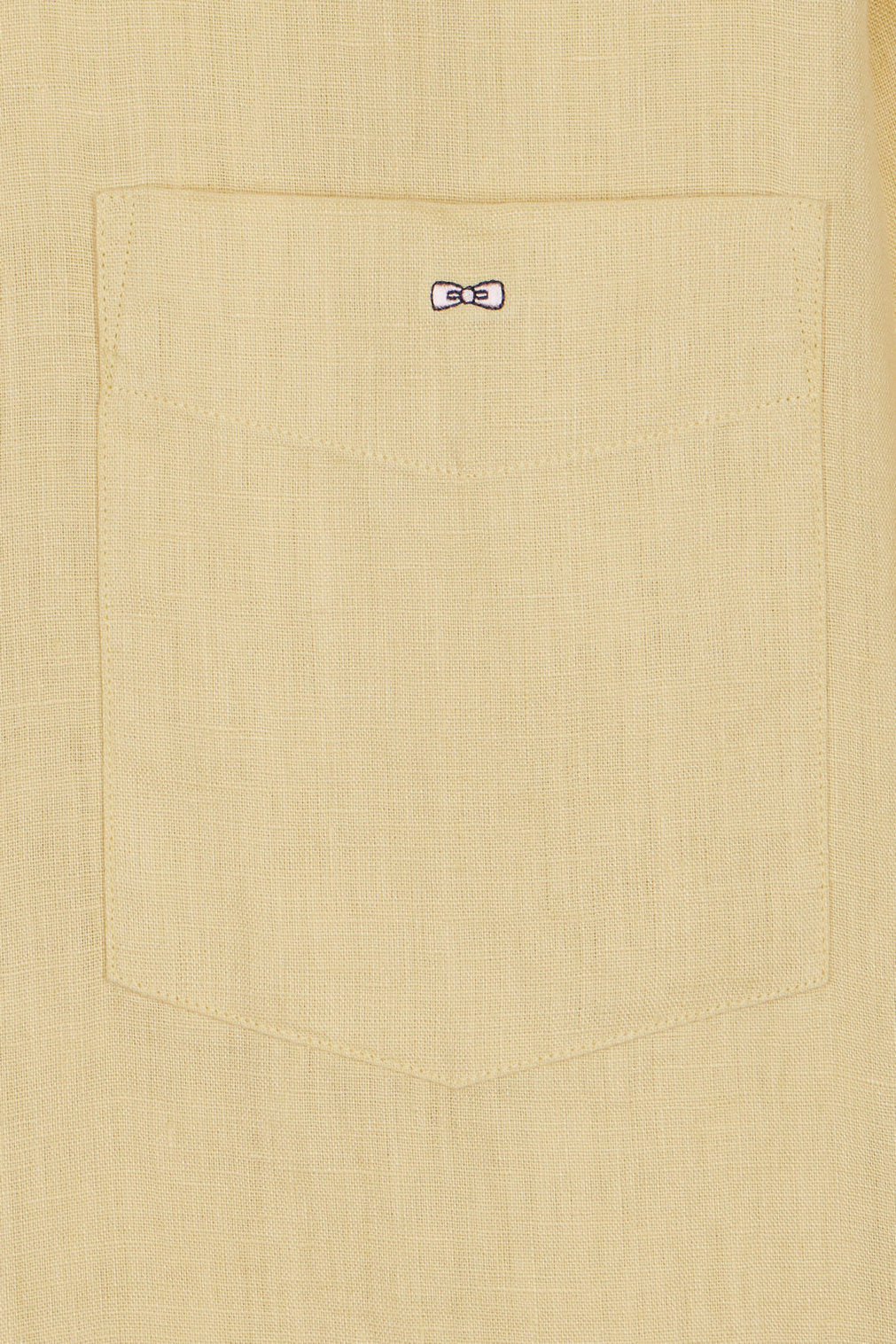 Eden Park_Straight-Fit Ivory Linen Shirt_E25CHECL0005_JAC11_05