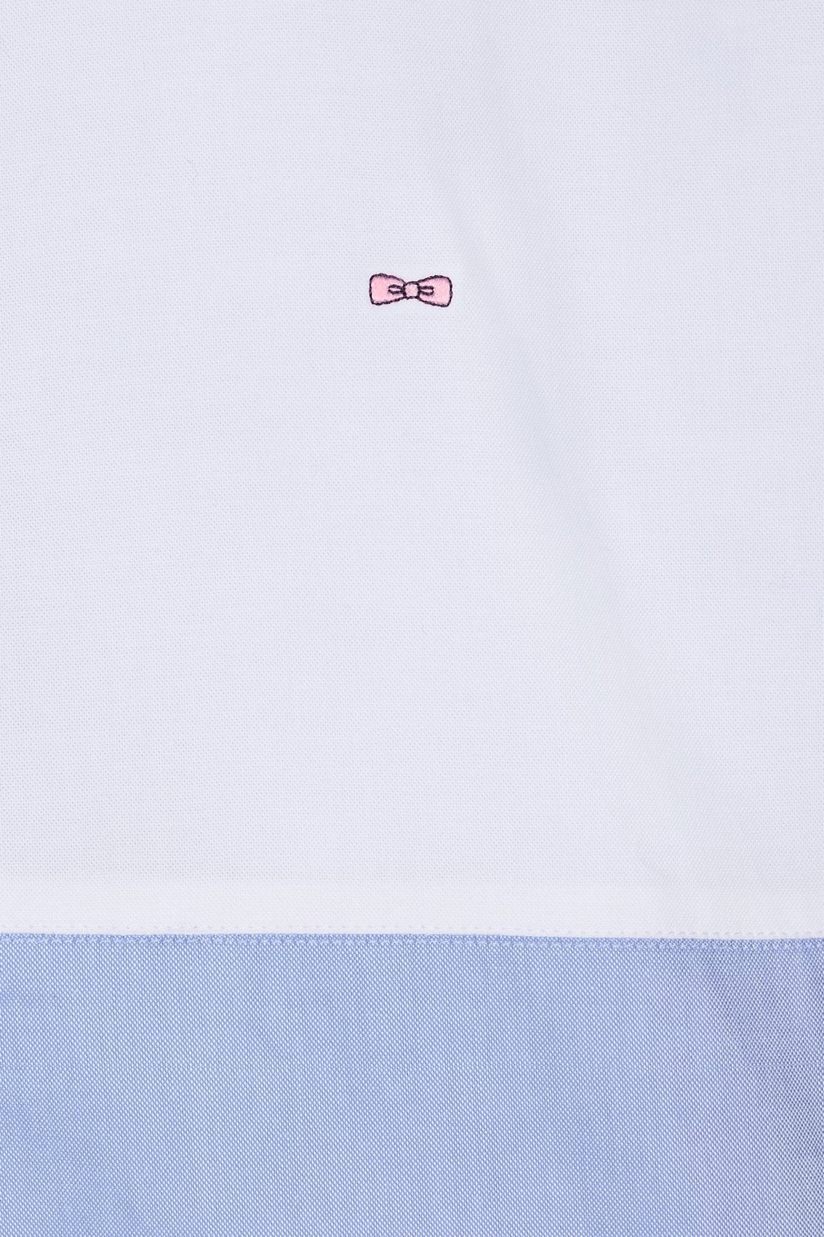 Eden Park_Straight-Fit Dark Blue Cotton Twill Shirt_E25CHECL0027_BLF20_05