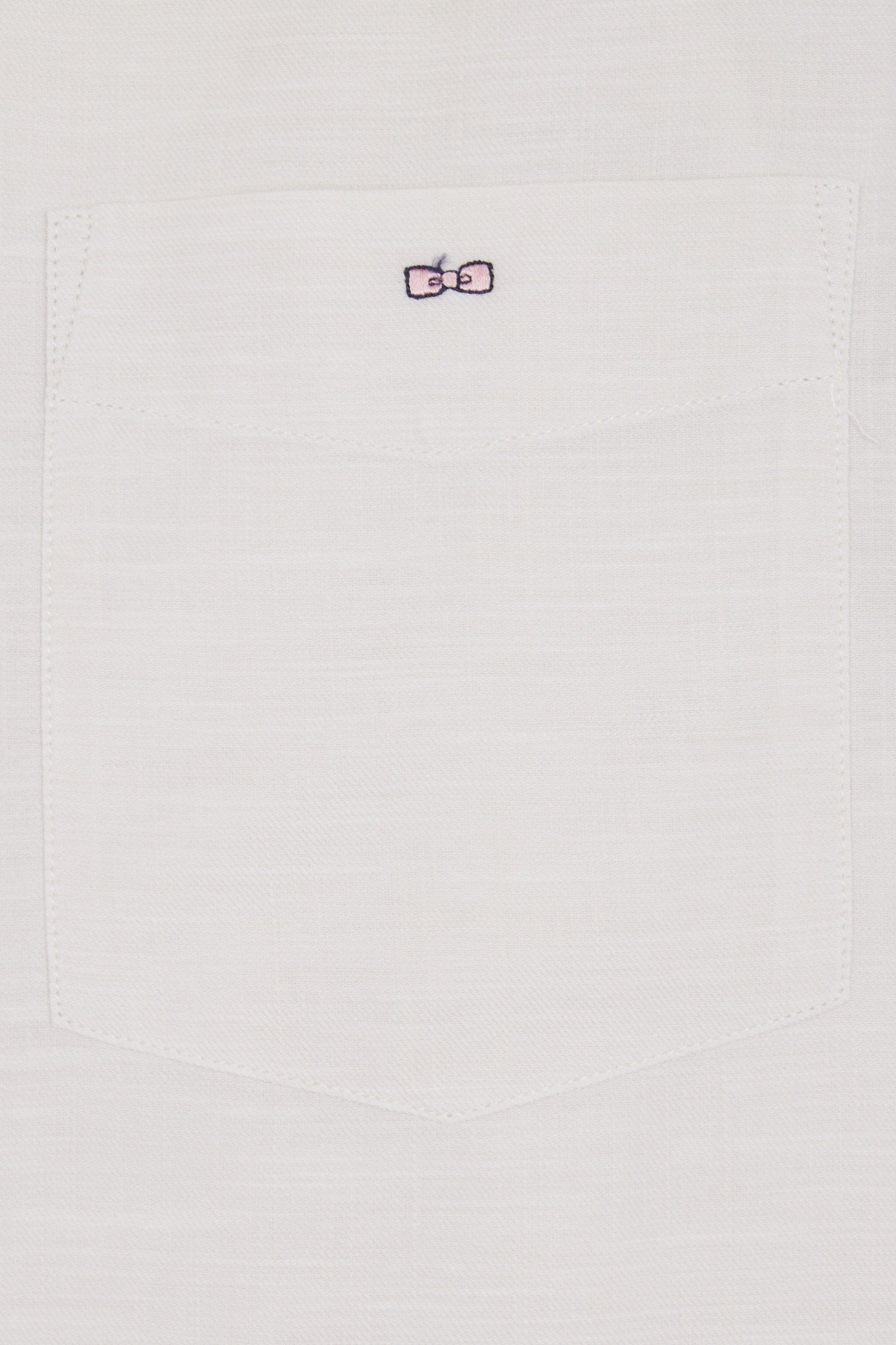 Eden Park_Beige Cotton Shirt with Patch Pocket_E25CHECL0034_BEC15_05