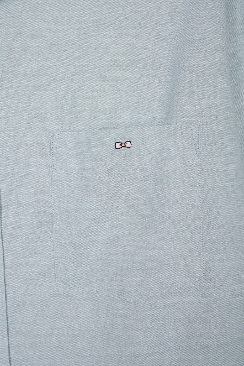 Eden Park_Dark Grey Cotton Shirt with Patch Pocket_E25CHECL0034_GRM26_05