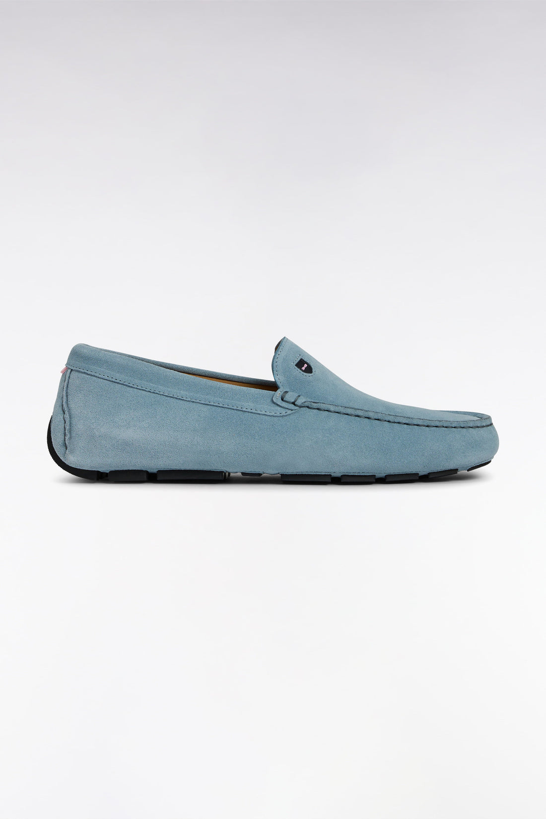 Eden Park_Sky Blue Suede Leather Loafers_E25CHSMO0001_BLF25_02
