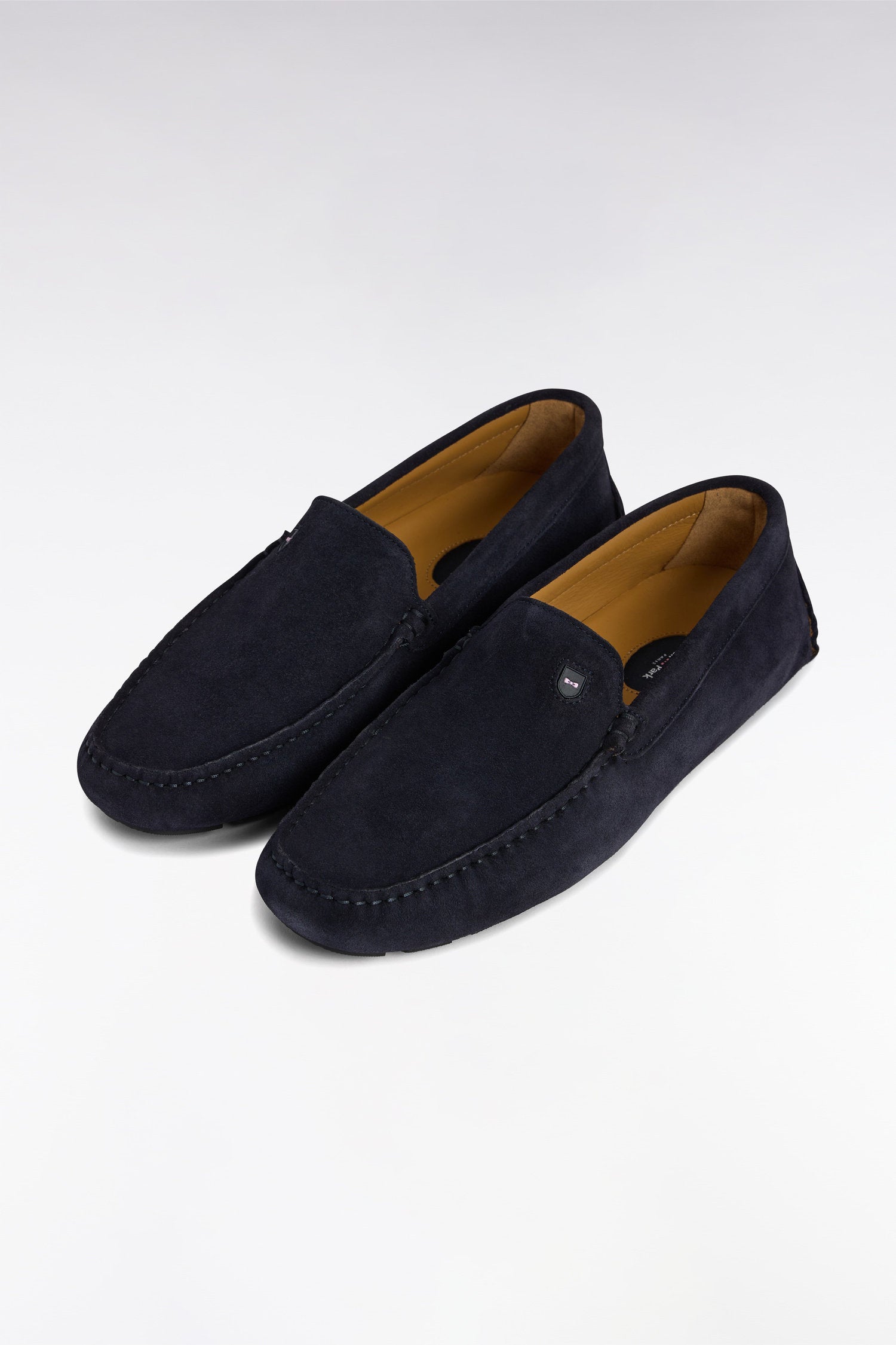 Eden Park_Black Suede Leather Loafers_E25CHSMO0001_BLF_04
