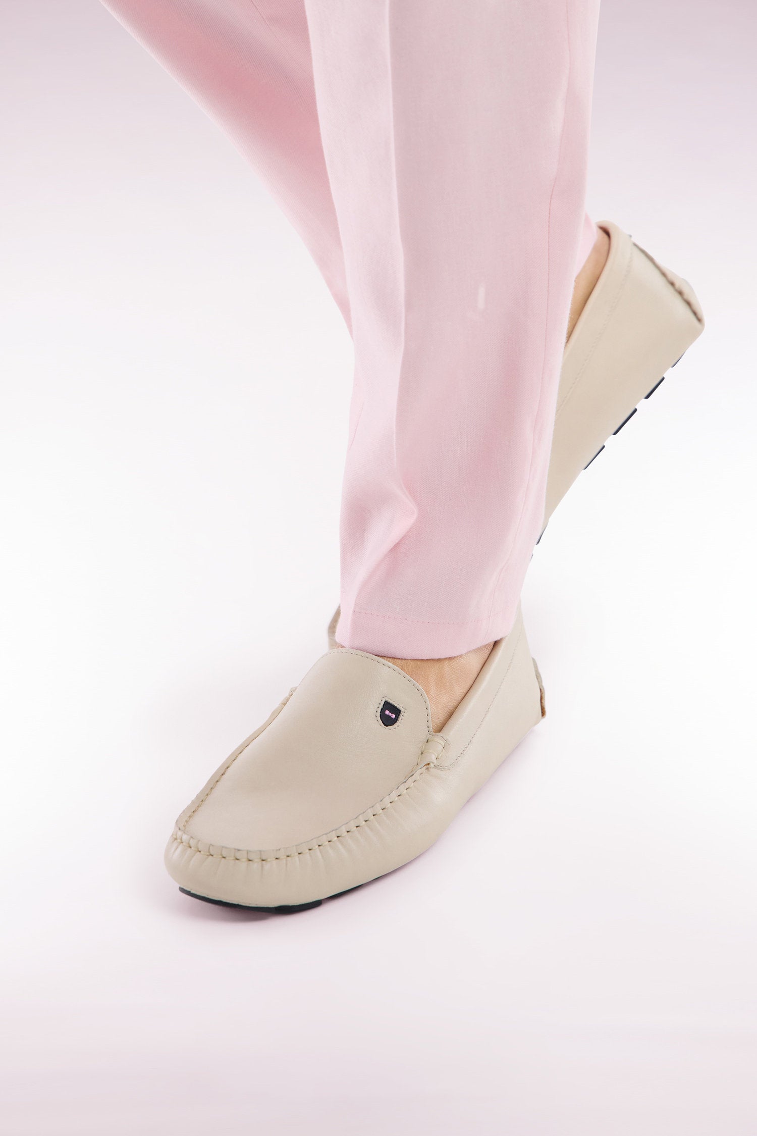 Eden Park_Beige Split Leather Loafers_E25CHSMO0004_BEM7_01