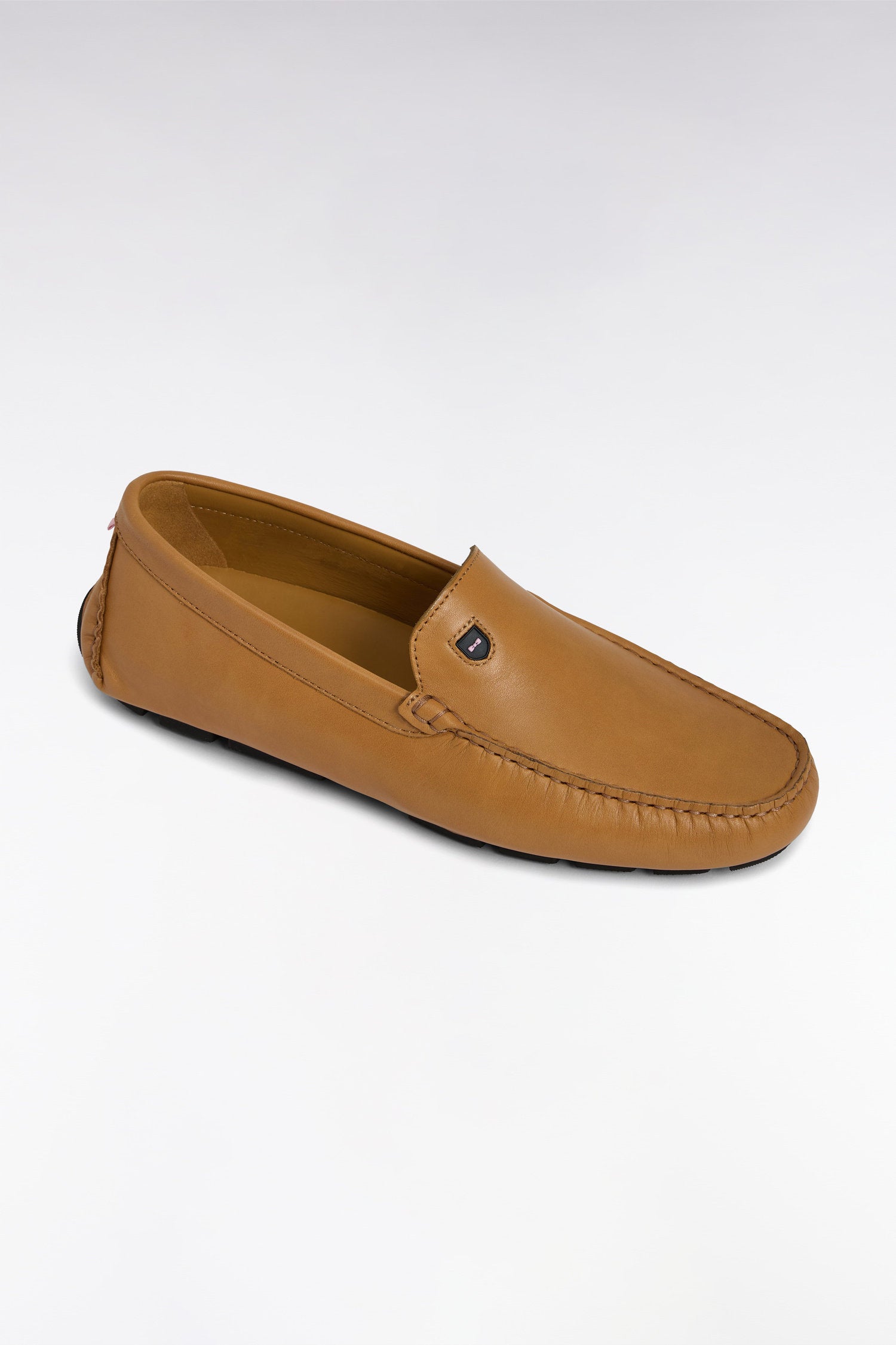 Eden Park_Camel Split Leather Loafers_E25CHSMO0004_MAM5_04