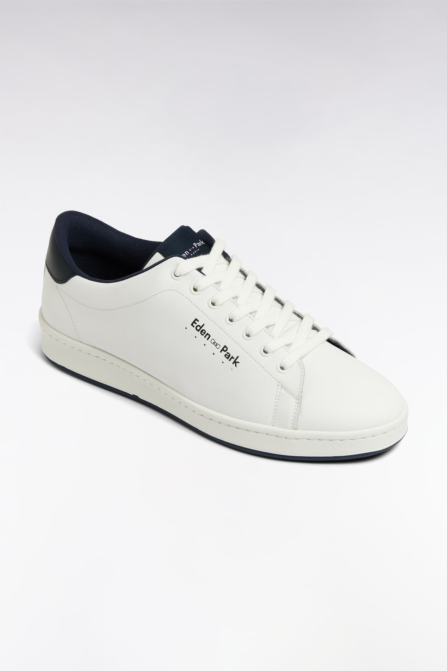 Eden Park_White Leather Low-Top Sneakers_E25CHSTE0005_BC_04